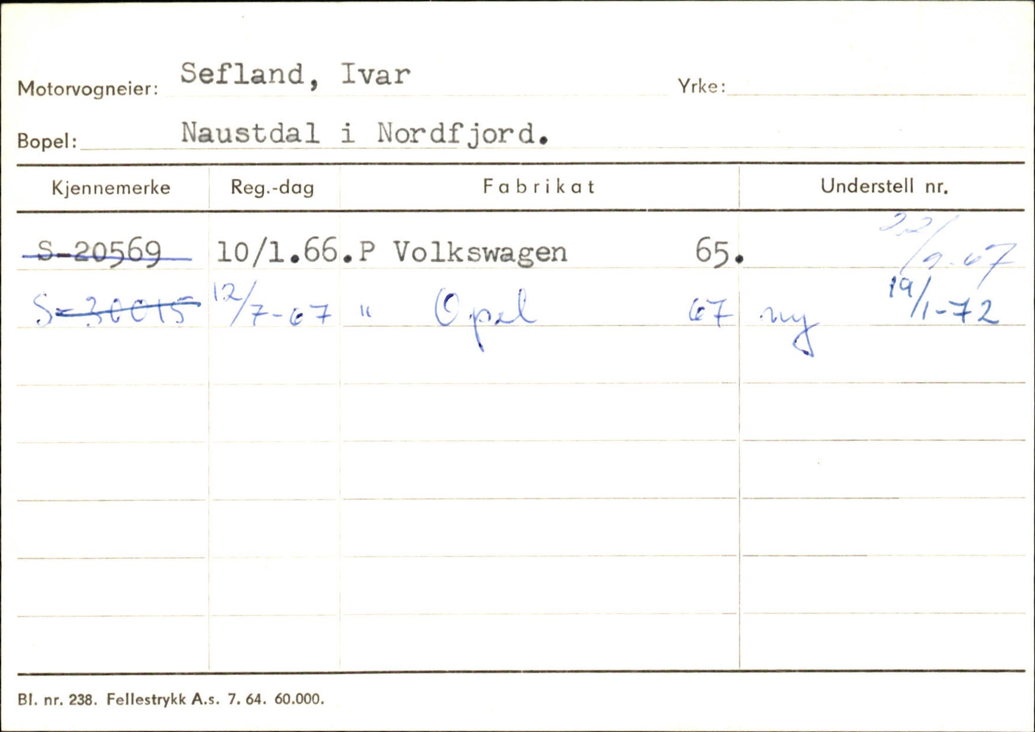 Statens vegvesen, Sogn og Fjordane vegkontor, AV/SAB-A-5301/4/F/L0129: Eigarregistrer Eid A-S, 1945-1975, p. 2336