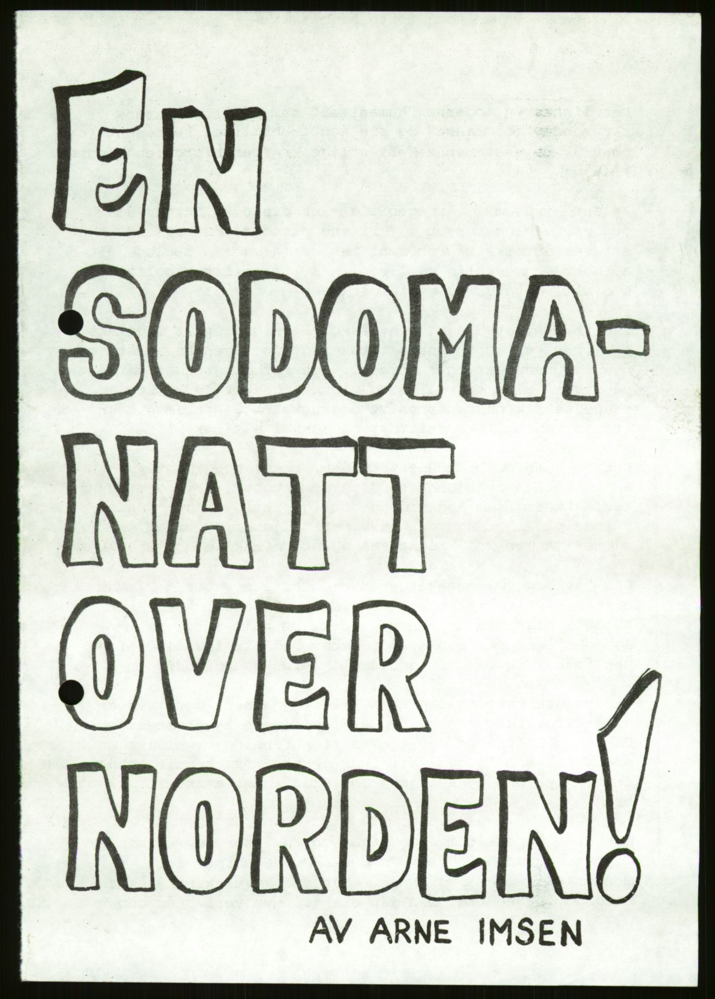 Turid Eikvam, AV/RA-PA-1457/F/Fa/L0009: Diverse, 1979-1981, p. 567