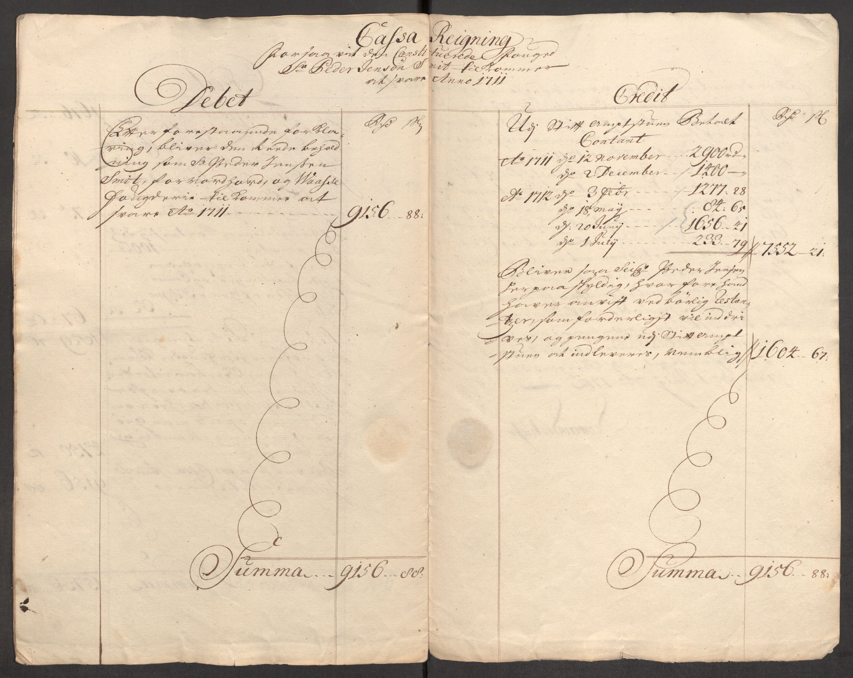 Rentekammeret inntil 1814, Reviderte regnskaper, Fogderegnskap, AV/RA-EA-4092/R51/L3192: Fogderegnskap Nordhordland og Voss, 1711, p. 22