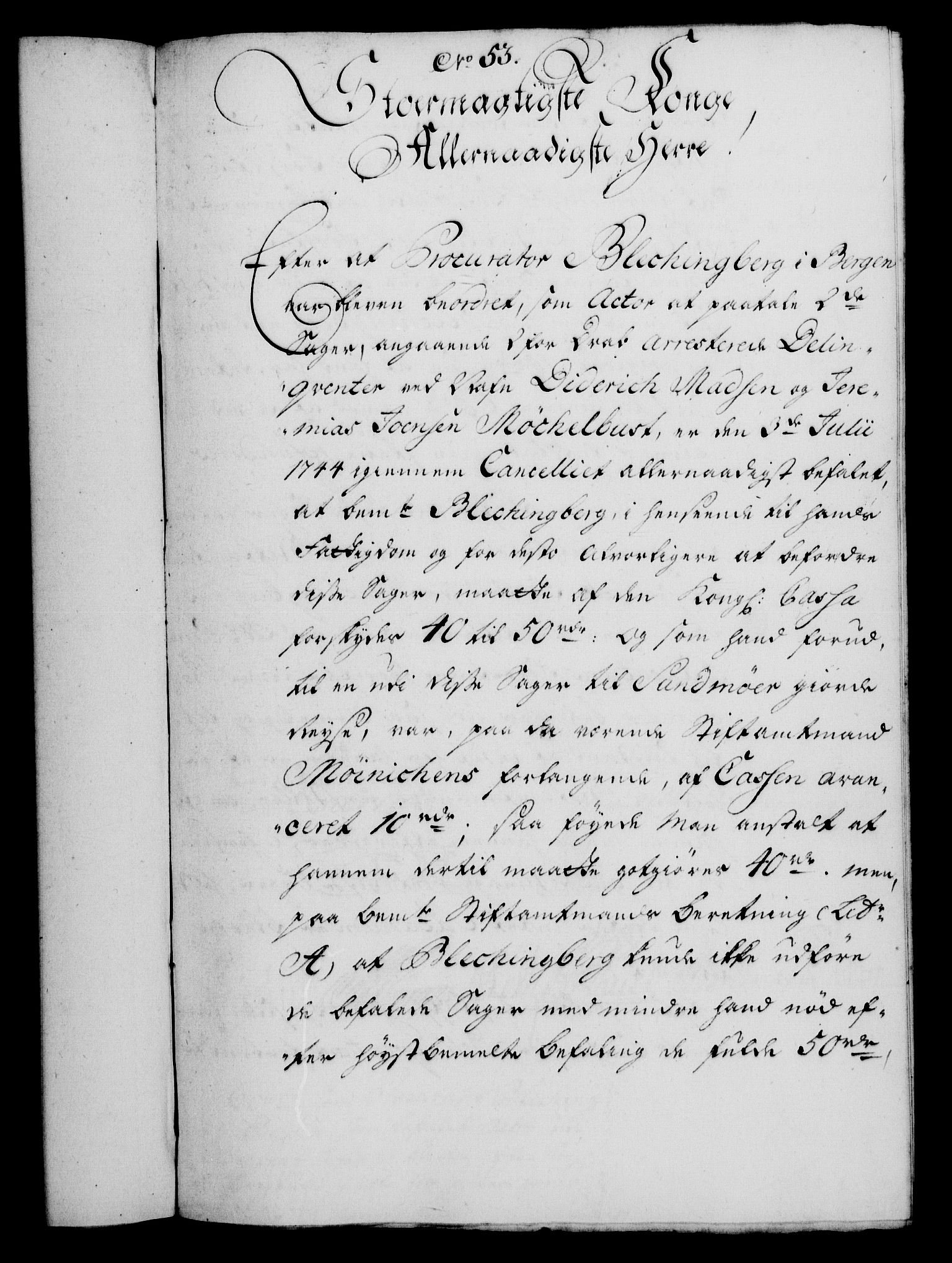 Rentekammeret, Kammerkanselliet, RA/EA-3111/G/Gf/Gfa/L0035: Norsk relasjons- og resolusjonsprotokoll (merket RK 52.35), 1753, p. 342