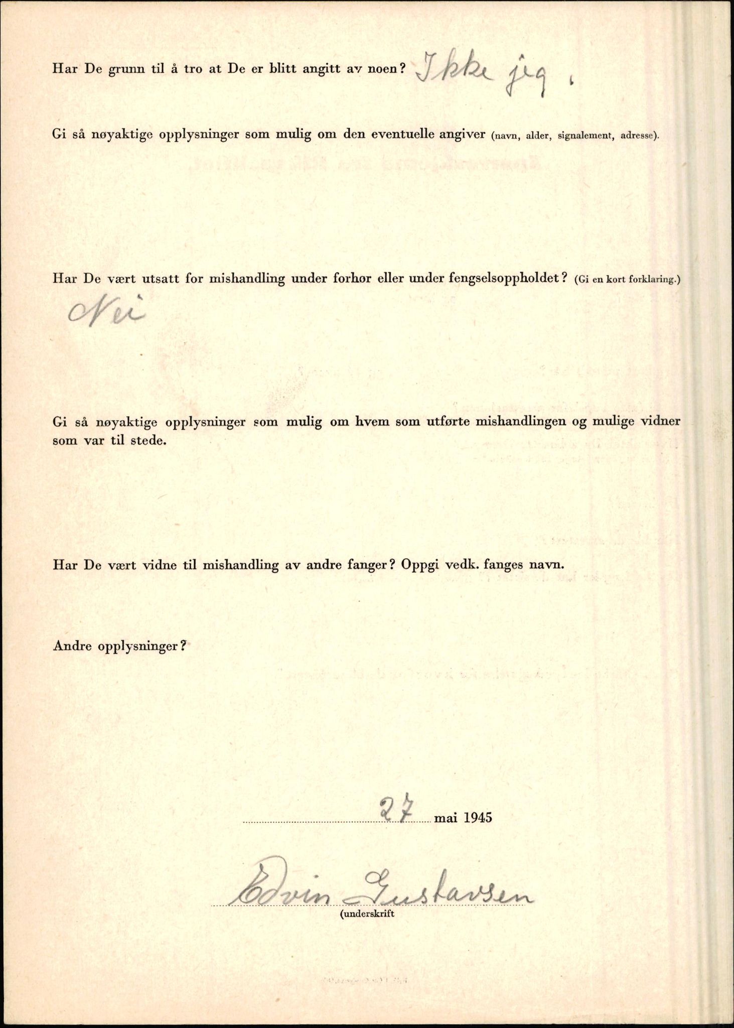 Rikspolitisjefen, AV/RA-S-1560/L/L0005: Gidske, Peder Martin -  Hansell, Georg, 1940-1945, p. 676