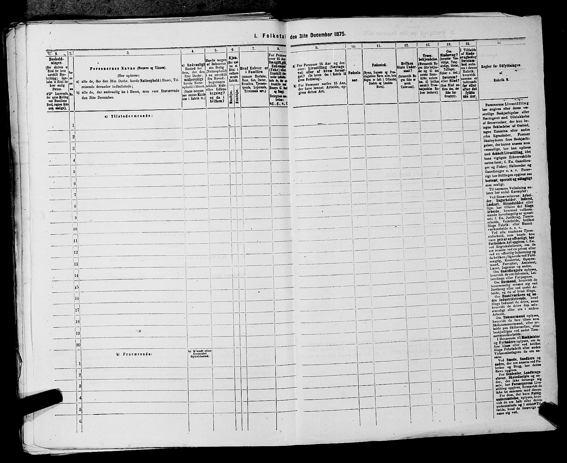 SAKO, 1875 census for 0829P Kviteseid, 1875, p. 1188