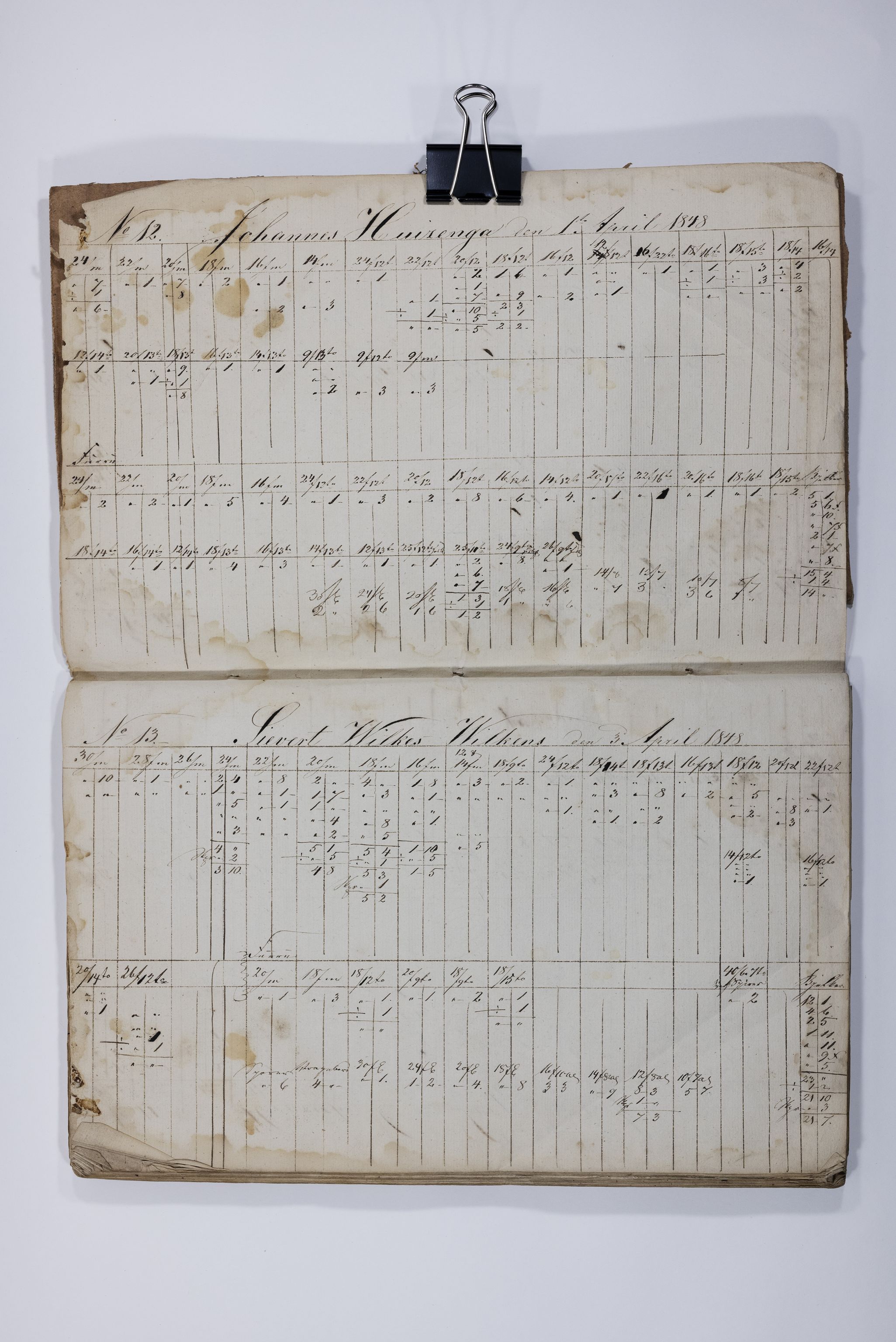 Blehr/ Kjellestad, TEMU/TGM-A-1212/E/Ed/L0005: Skibning eller lastebog, 1848-1850, p. 3