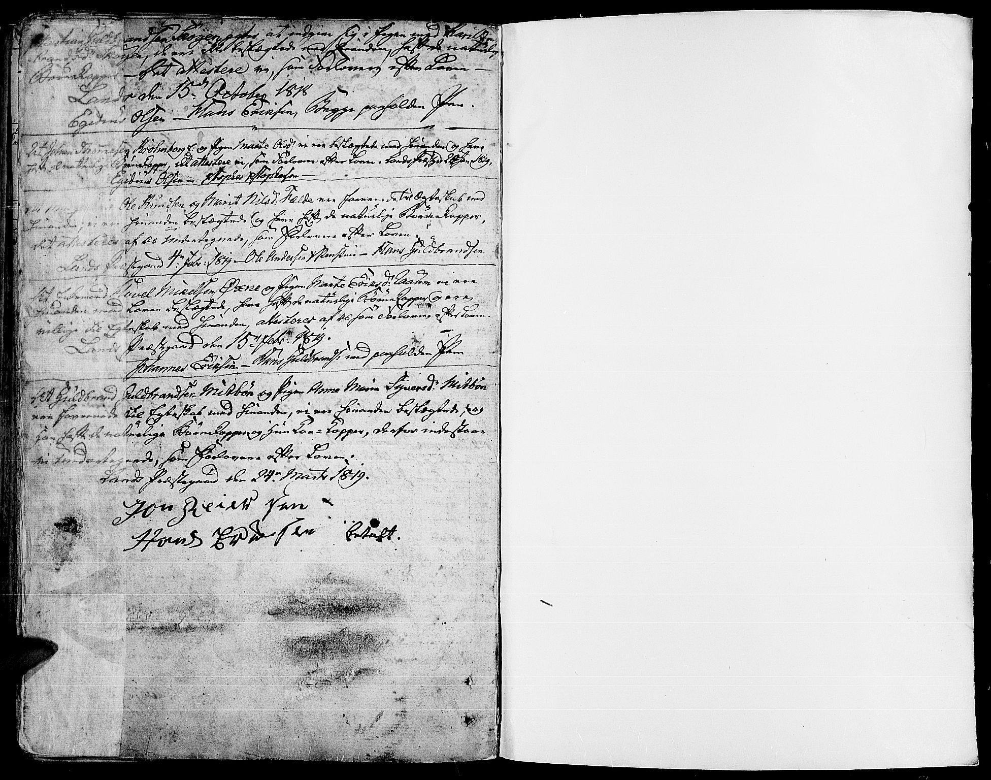 Land prestekontor, SAH/PREST-120/H/Ha/Haa/L0006: Parish register (official) no. 6, 1784-1813, p. 189