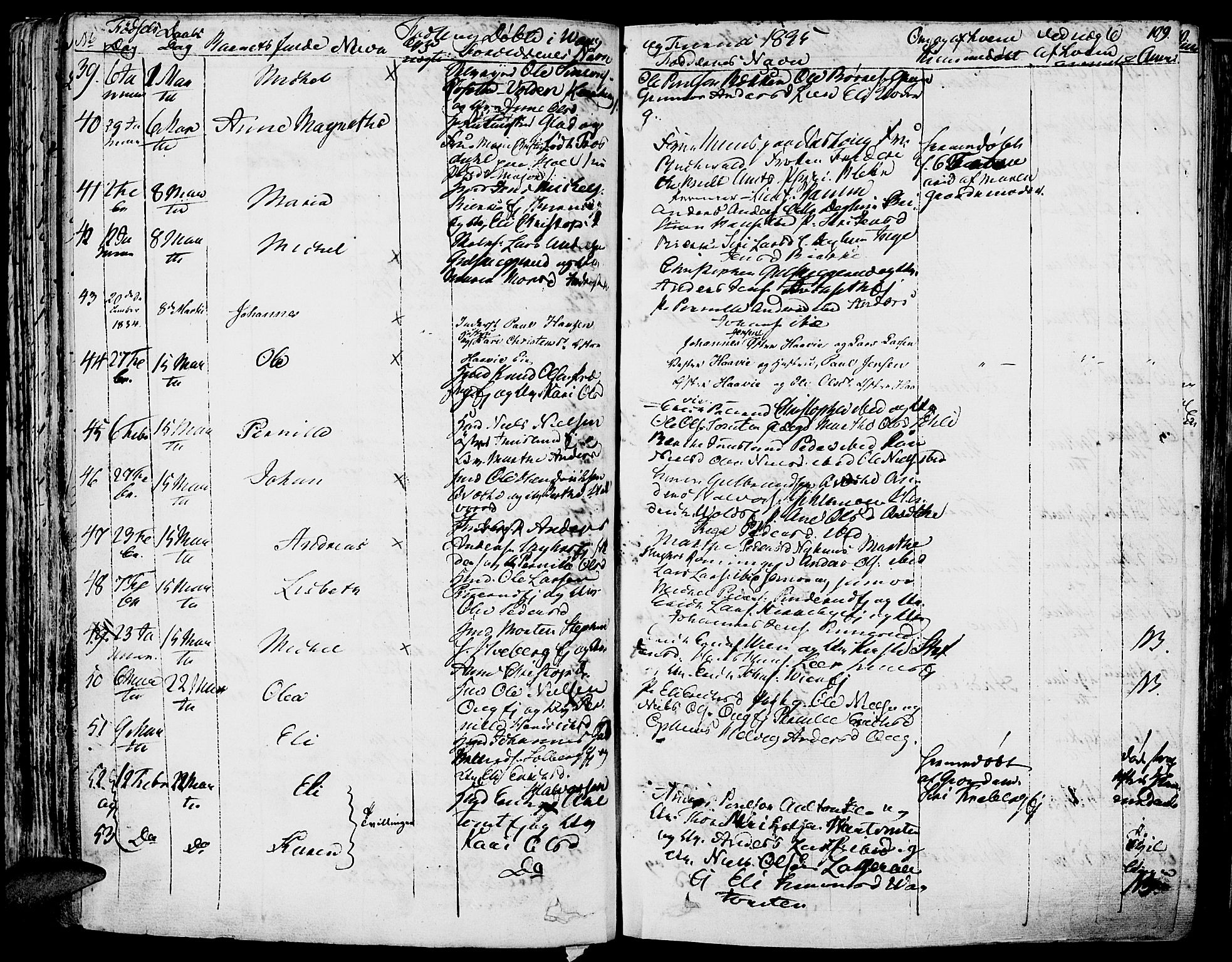 Vang prestekontor, Hedmark, AV/SAH-PREST-008/H/Ha/Haa/L0009: Parish register (official) no. 9, 1826-1841, p. 109