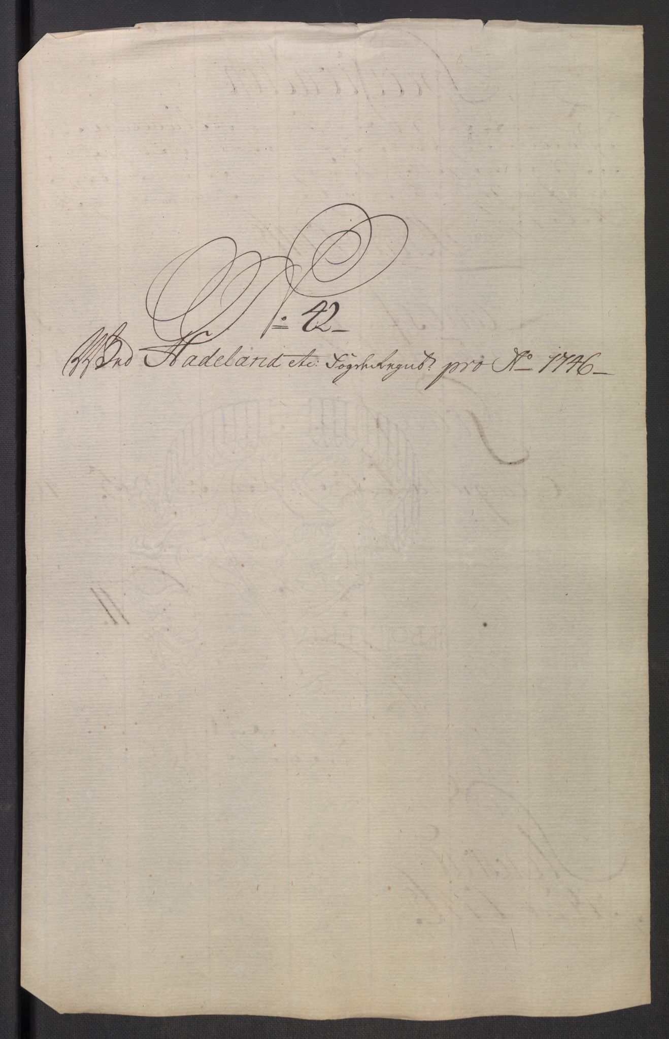 Rentekammeret inntil 1814, Reviderte regnskaper, Fogderegnskap, AV/RA-EA-4092/R18/L1345: Fogderegnskap Hadeland, Toten og Valdres, 1745-1746, p. 483