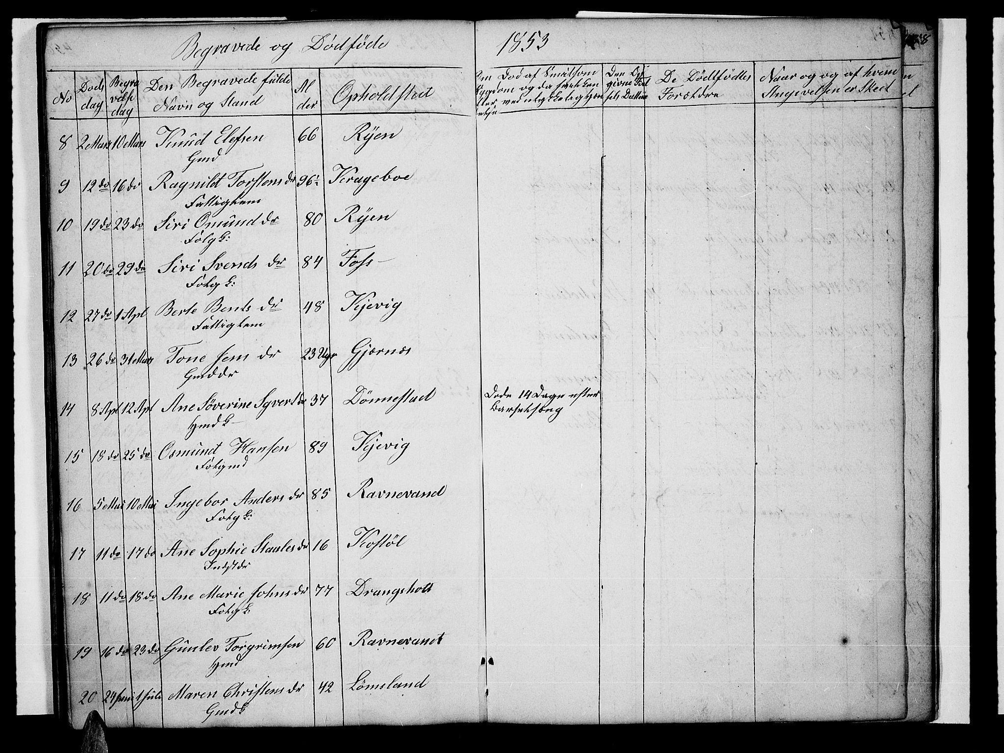 Tveit sokneprestkontor, SAK/1111-0043/F/Fb/L0002: Parish register (copy) no. B 2, 1835-1854, p. 457-458