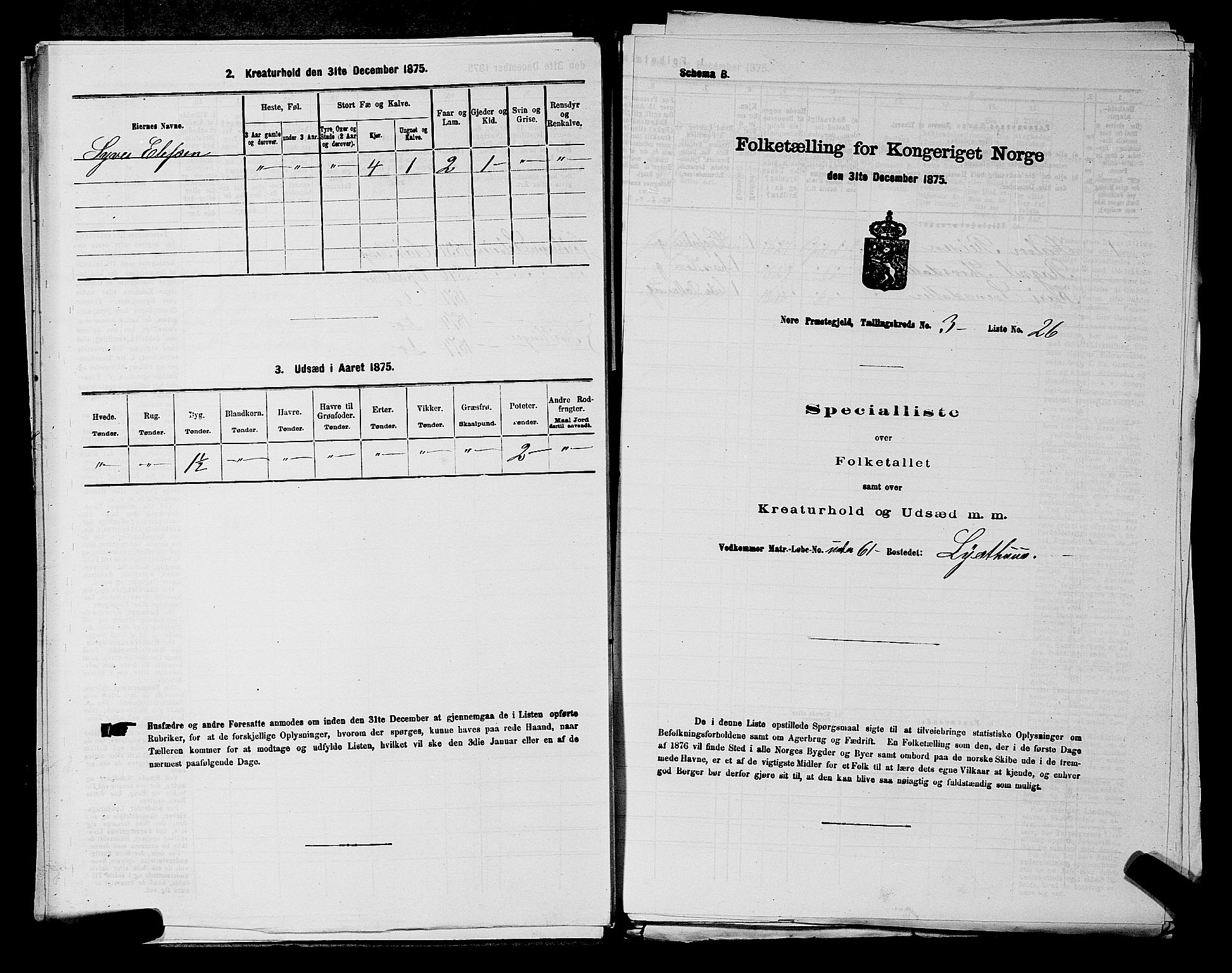 SAKO, 1875 census for 0633P Nore, 1875, p. 403