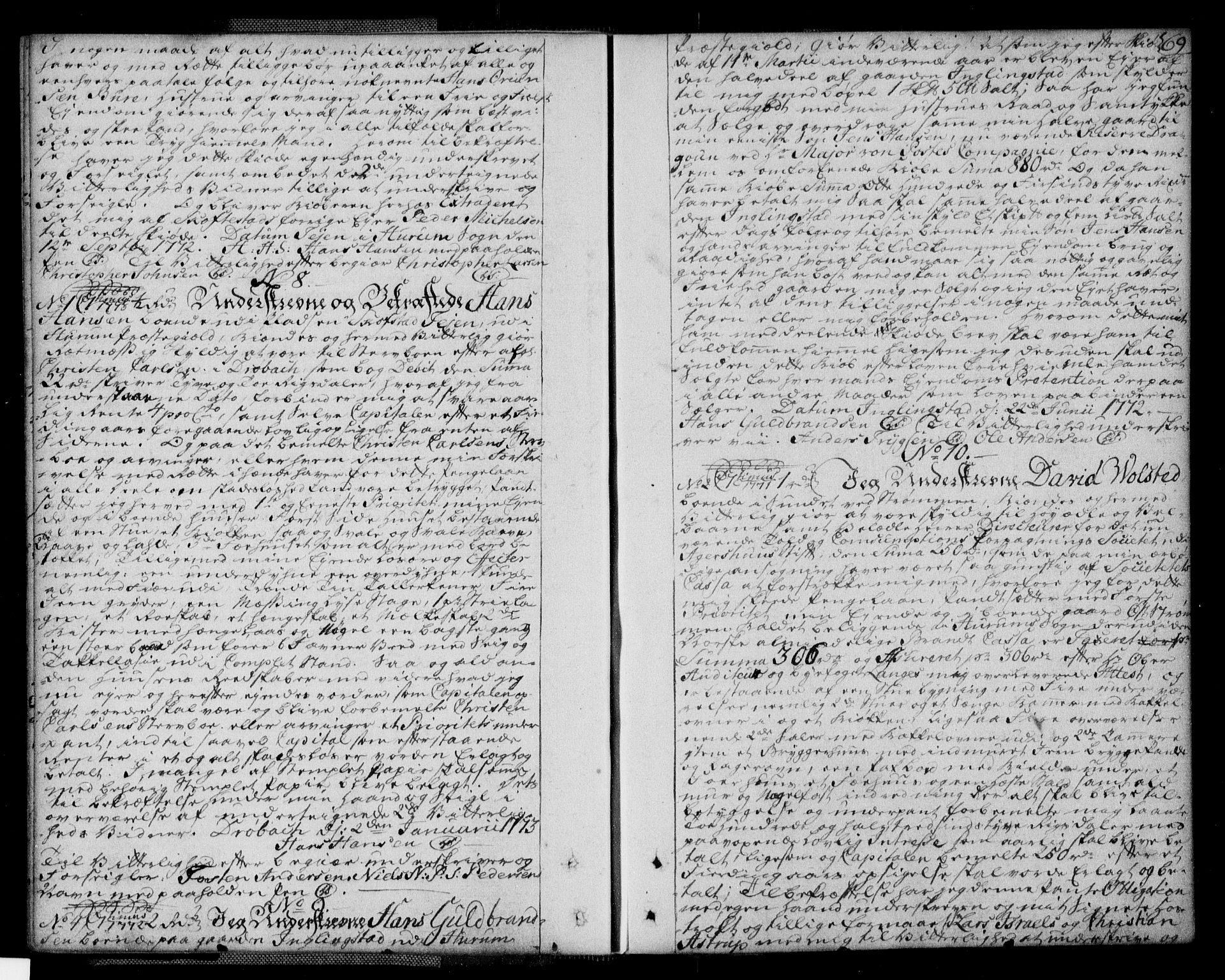 Lier, Røyken og Hurum sorenskriveri, AV/SAKO-A-89/G/Ga/Gaa/L0004a: Mortgage book no. IVa, 1771-1779, p. 69