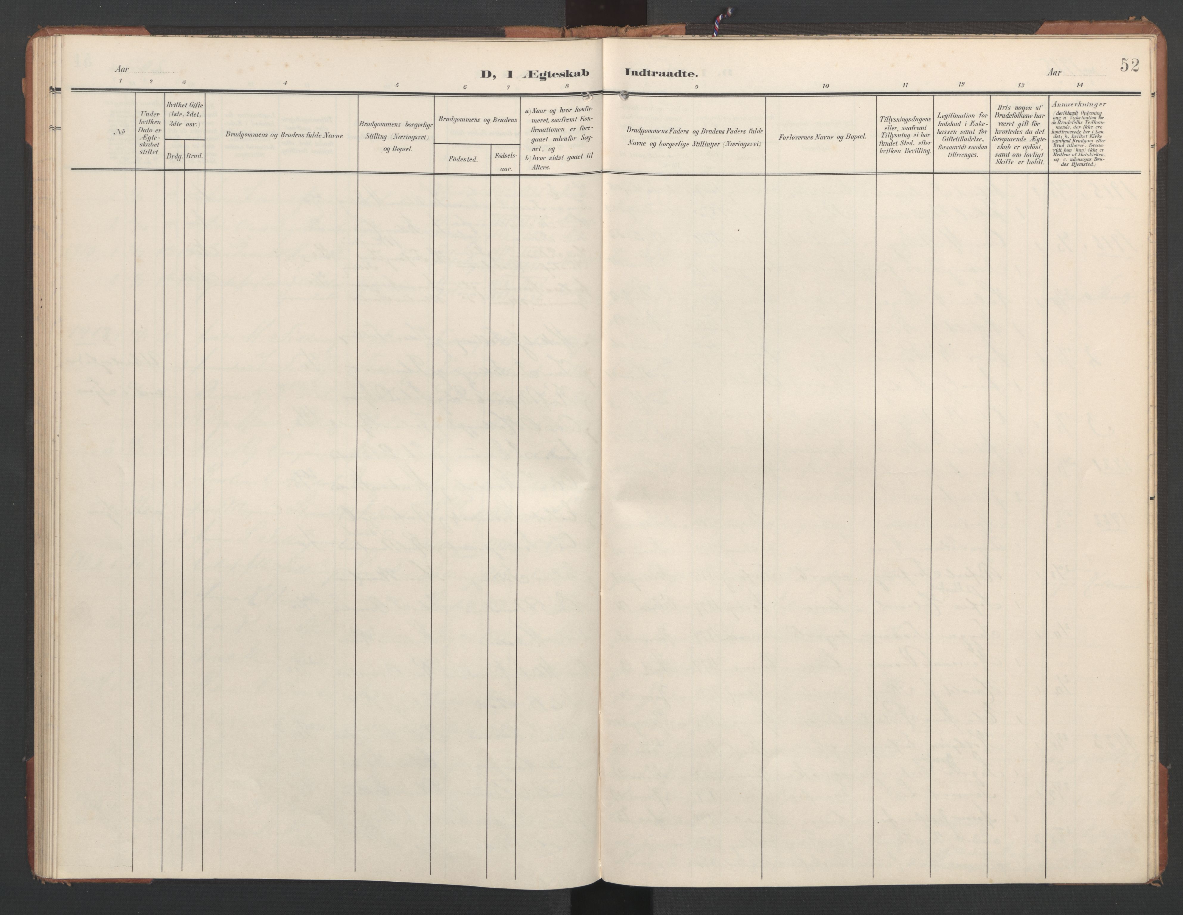 Ministerialprotokoller, klokkerbøker og fødselsregistre - Nord-Trøndelag, AV/SAT-A-1458/748/L0465: Parish register (copy) no. 748C01, 1908-1960, p. 52