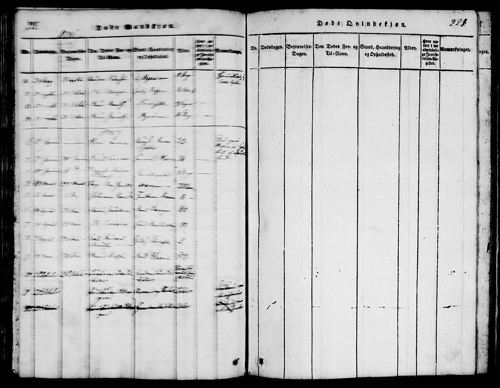 Ministerialprotokoller, klokkerbøker og fødselsregistre - Møre og Romsdal, AV/SAT-A-1454/541/L0544: Parish register (official) no. 541A01, 1818-1847, p. 220-221