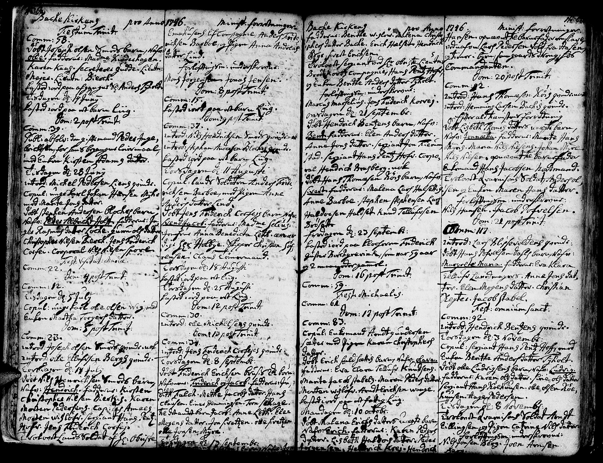 Ministerialprotokoller, klokkerbøker og fødselsregistre - Sør-Trøndelag, SAT/A-1456/606/L0276: Parish register (official) no. 606A01 /2, 1727-1779, p. 60-61