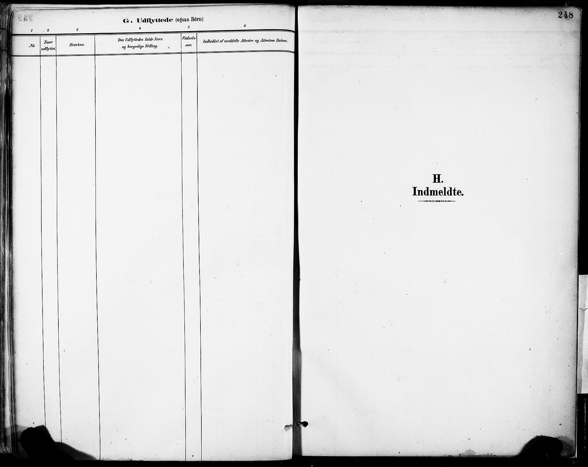 Tysnes sokneprestembete, SAB/A-78601/H/Haa: Parish register (official) no. D 1, 1887-1904, p. 248