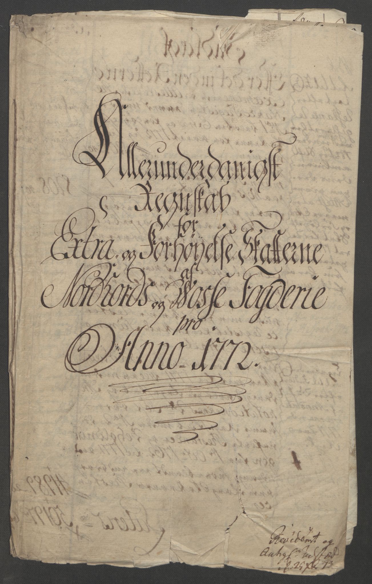 Rentekammeret inntil 1814, Reviderte regnskaper, Fogderegnskap, RA/EA-4092/R51/L3303: Ekstraskatten Nordhordland og Voss, 1762-1772, p. 665