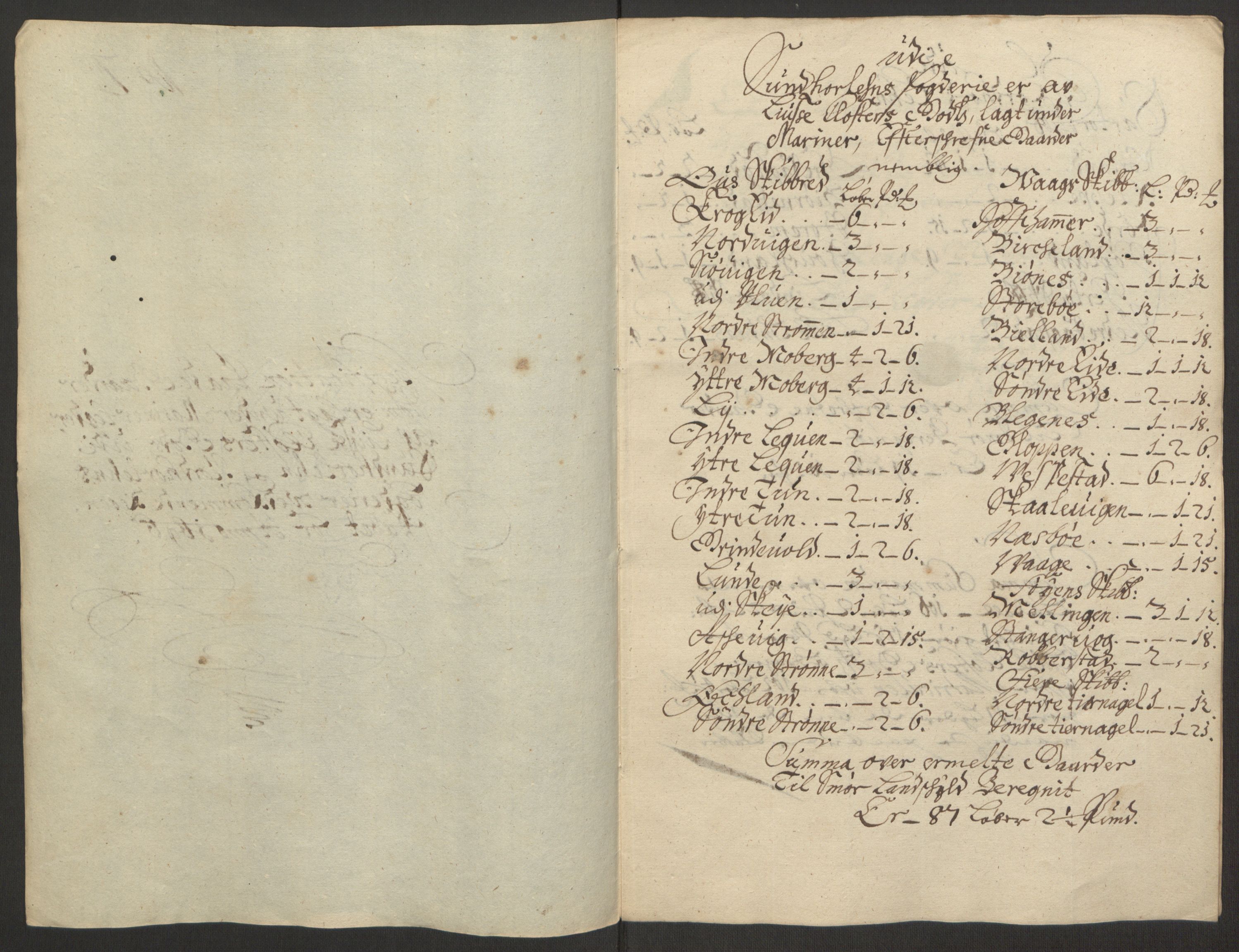 Rentekammeret inntil 1814, Reviderte regnskaper, Fogderegnskap, RA/EA-4092/R50/L3159: Fogderegnskap Lyse kloster, 1691-1709, p. 58