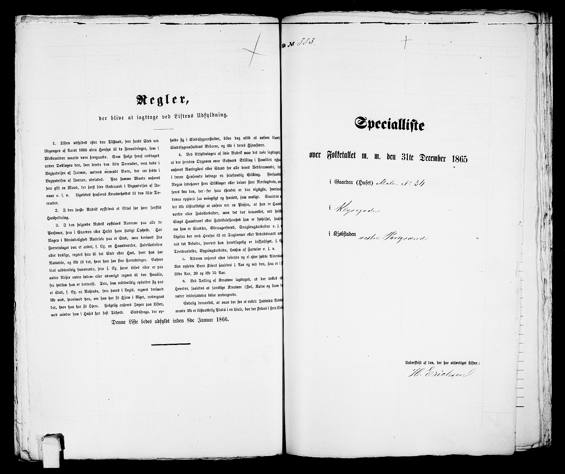 RA, 1865 census for Porsgrunn, 1865, p. 784