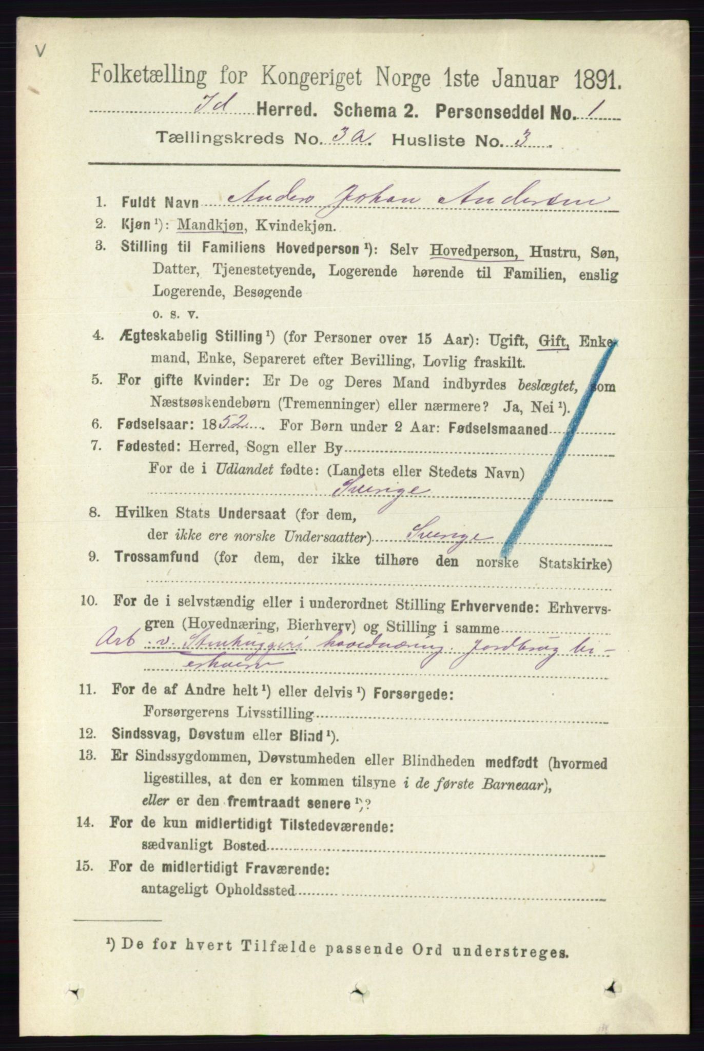 RA, 1891 census for 0117 Idd, 1891, p. 2156