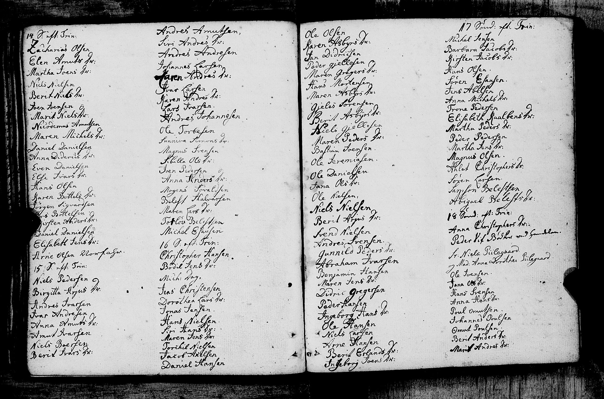 Måsøy sokneprestkontor, AV/SATØ-S-1348/B/L0026: Communicants register no. 26 (1), 1749-1804