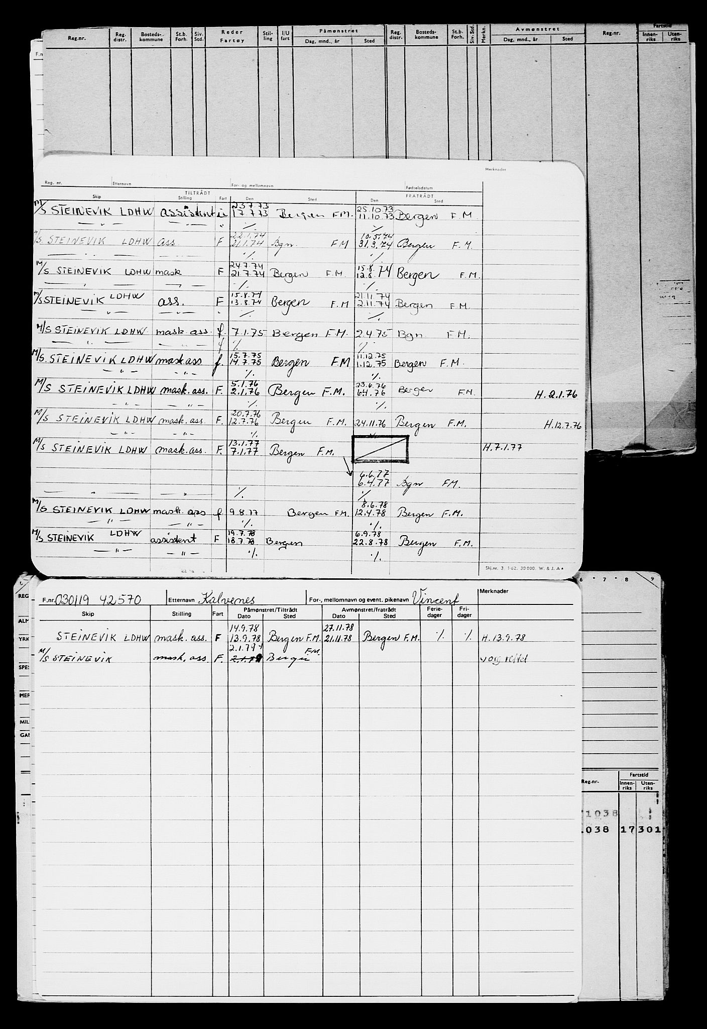 Direktoratet for sjømenn, AV/RA-S-3545/G/Gb/L0165: Hovedkort, 1918-1919, p. 282