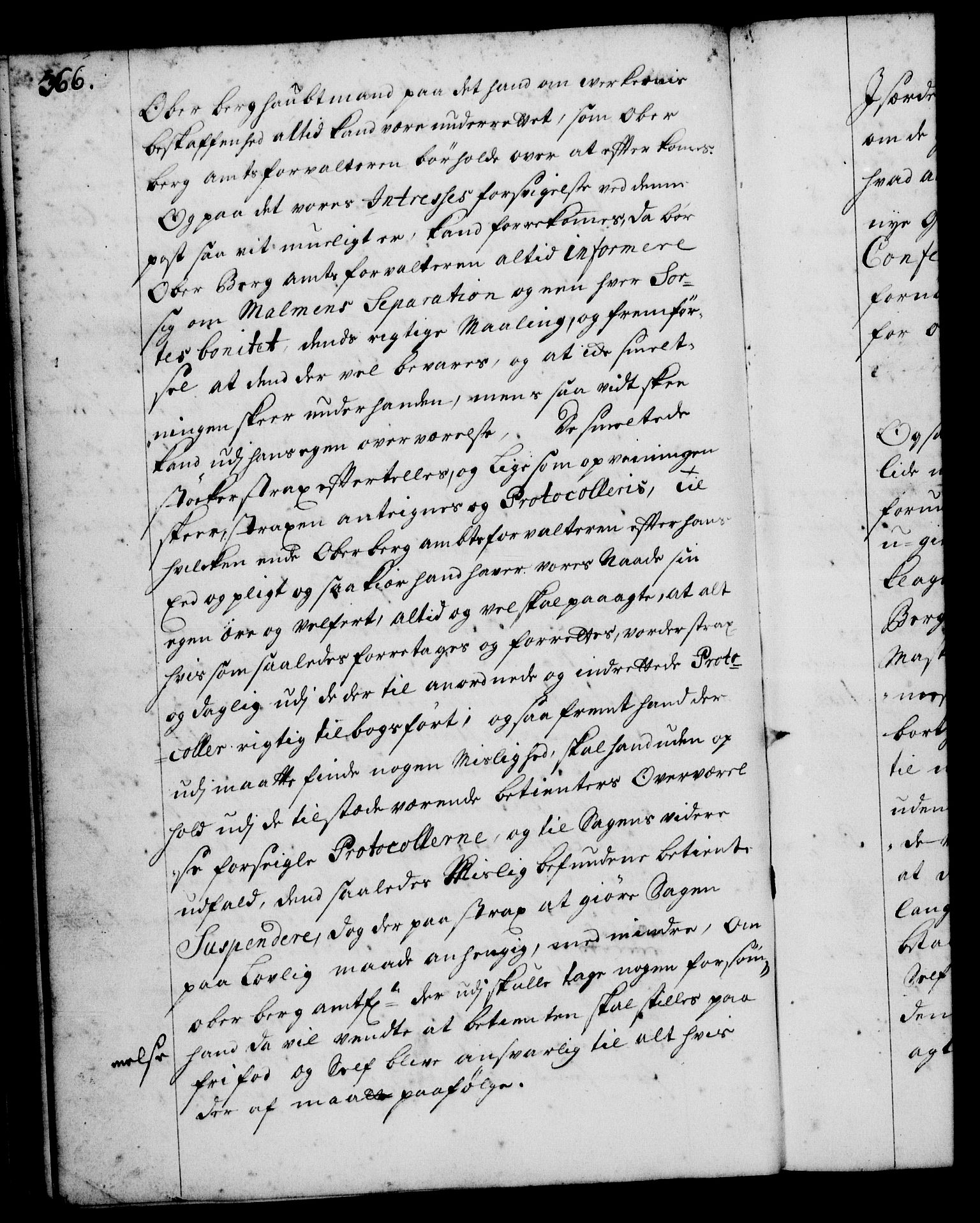 Rentekammeret, Kammerkanselliet, AV/RA-EA-3111/G/Gg/Ggi/L0001: Norsk instruksjonsprotokoll med register (merket RK 53.34), 1720-1729, p. 366