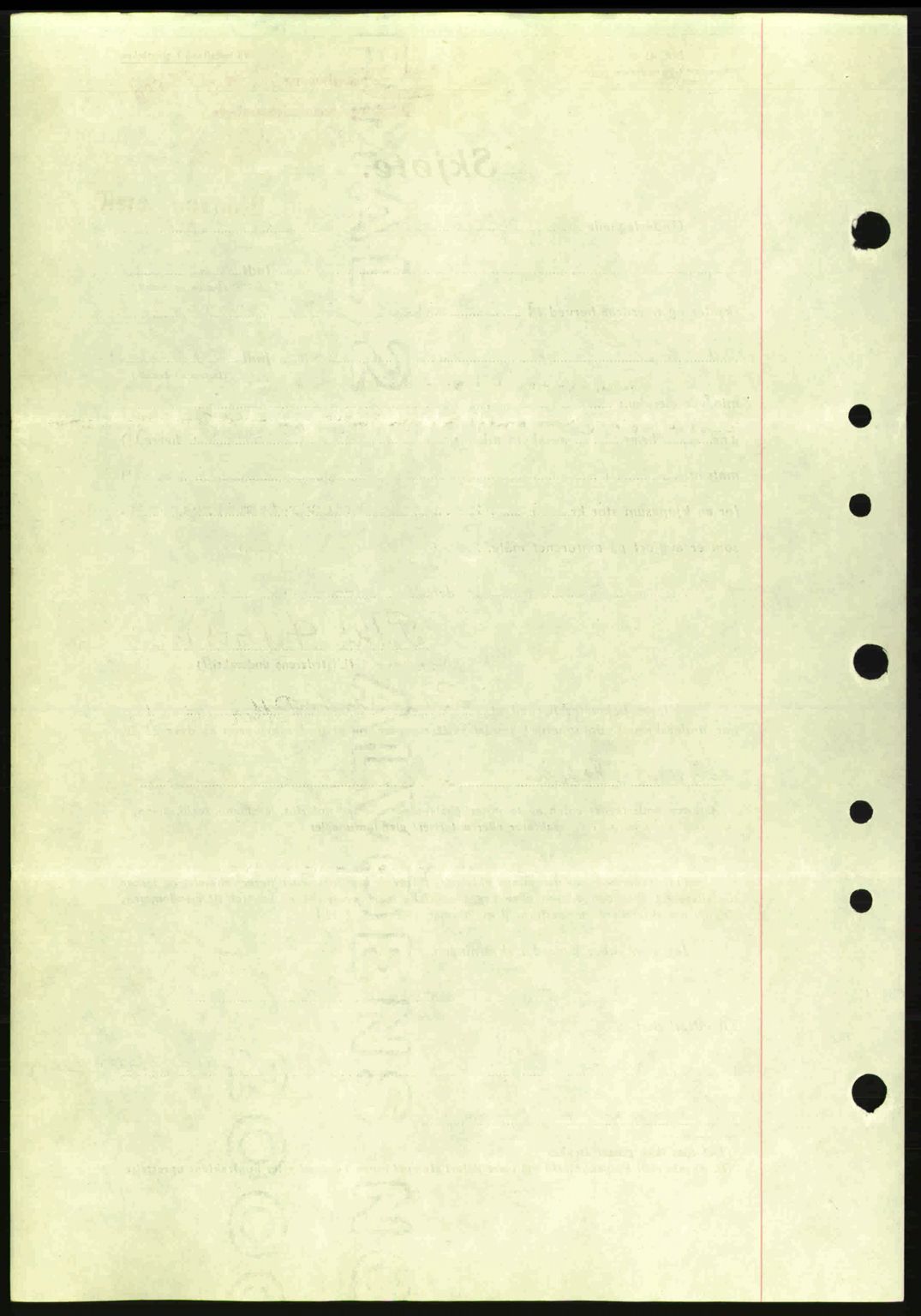 Tønsberg sorenskriveri, AV/SAKO-A-130/G/Ga/Gaa/L0011: Mortgage book no. A11, 1941-1942, Diary no: : 380/1942