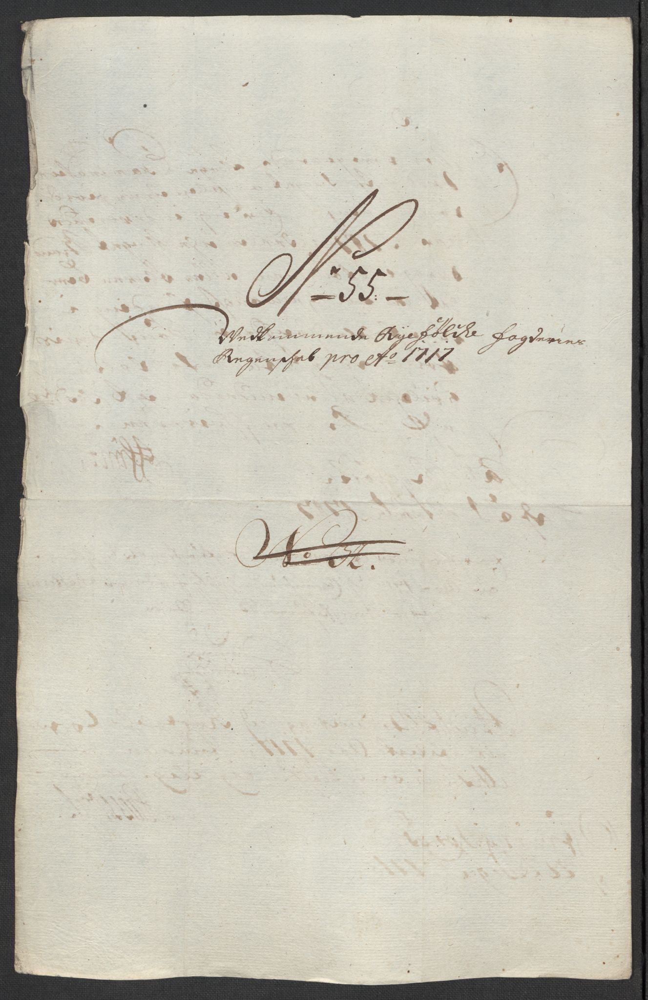 Rentekammeret inntil 1814, Reviderte regnskaper, Fogderegnskap, AV/RA-EA-4092/R47/L2870: Fogderegnskap Ryfylke, 1717, p. 287