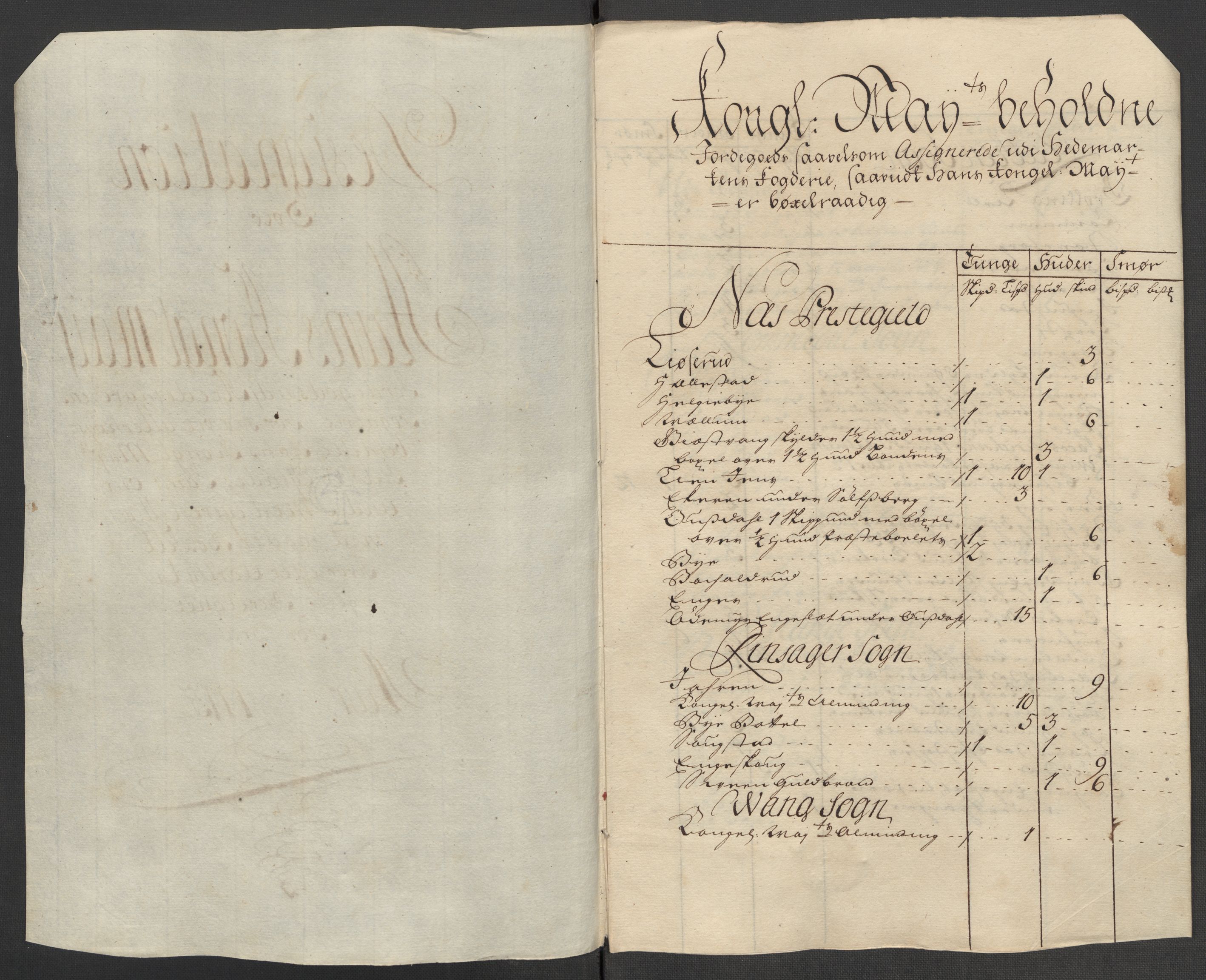 Rentekammeret inntil 1814, Reviderte regnskaper, Fogderegnskap, AV/RA-EA-4092/R16/L1053: Fogderegnskap Hedmark, 1715, p. 217