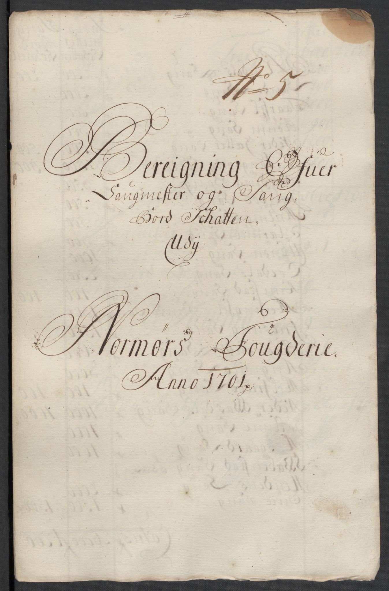 Rentekammeret inntil 1814, Reviderte regnskaper, Fogderegnskap, RA/EA-4092/R56/L3739: Fogderegnskap Nordmøre, 1700-1702, p. 225