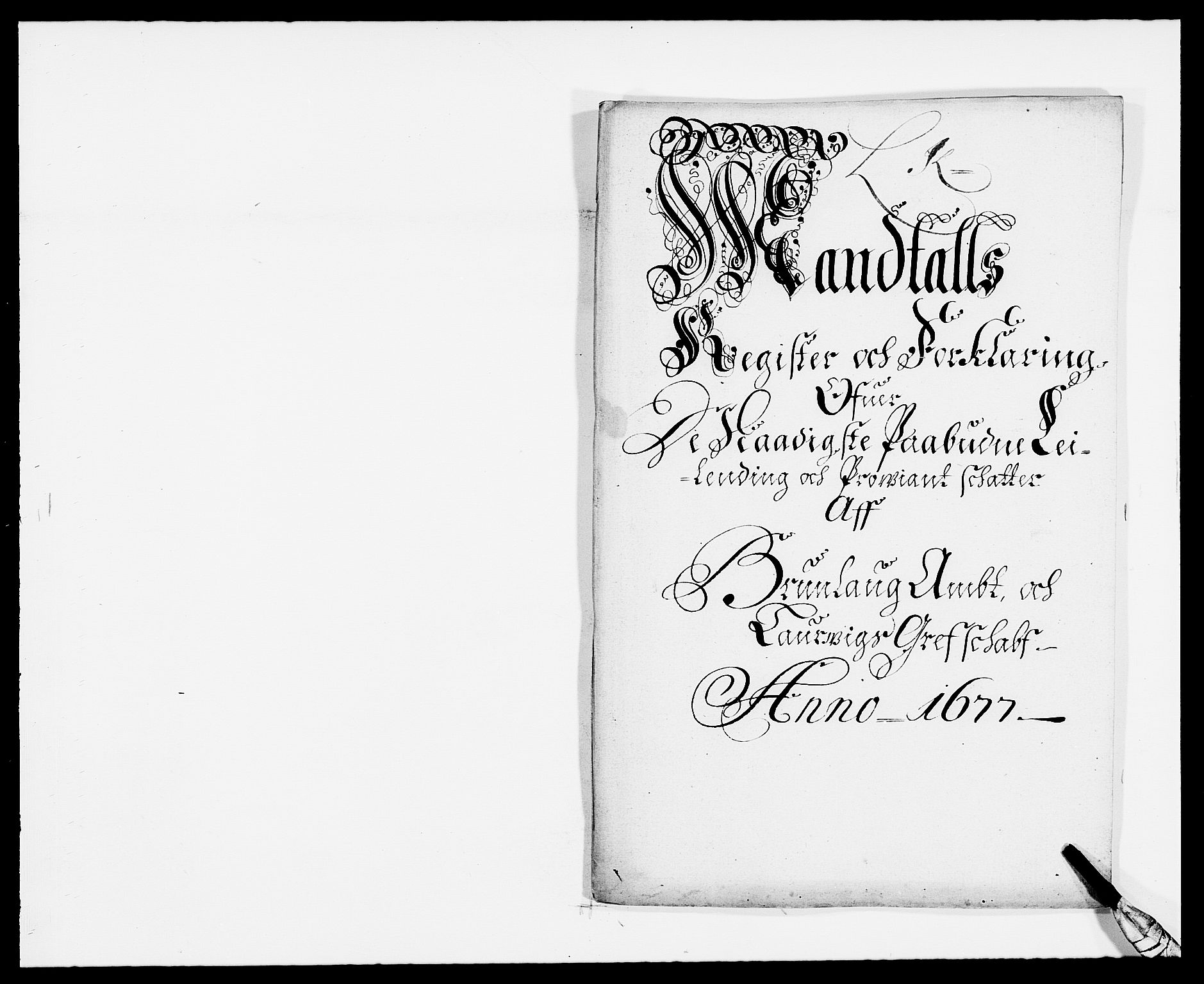 Rentekammeret inntil 1814, Reviderte regnskaper, Fogderegnskap, RA/EA-4092/R33/L1968: Fogderegnskap Larvik grevskap, 1675-1687, p. 19