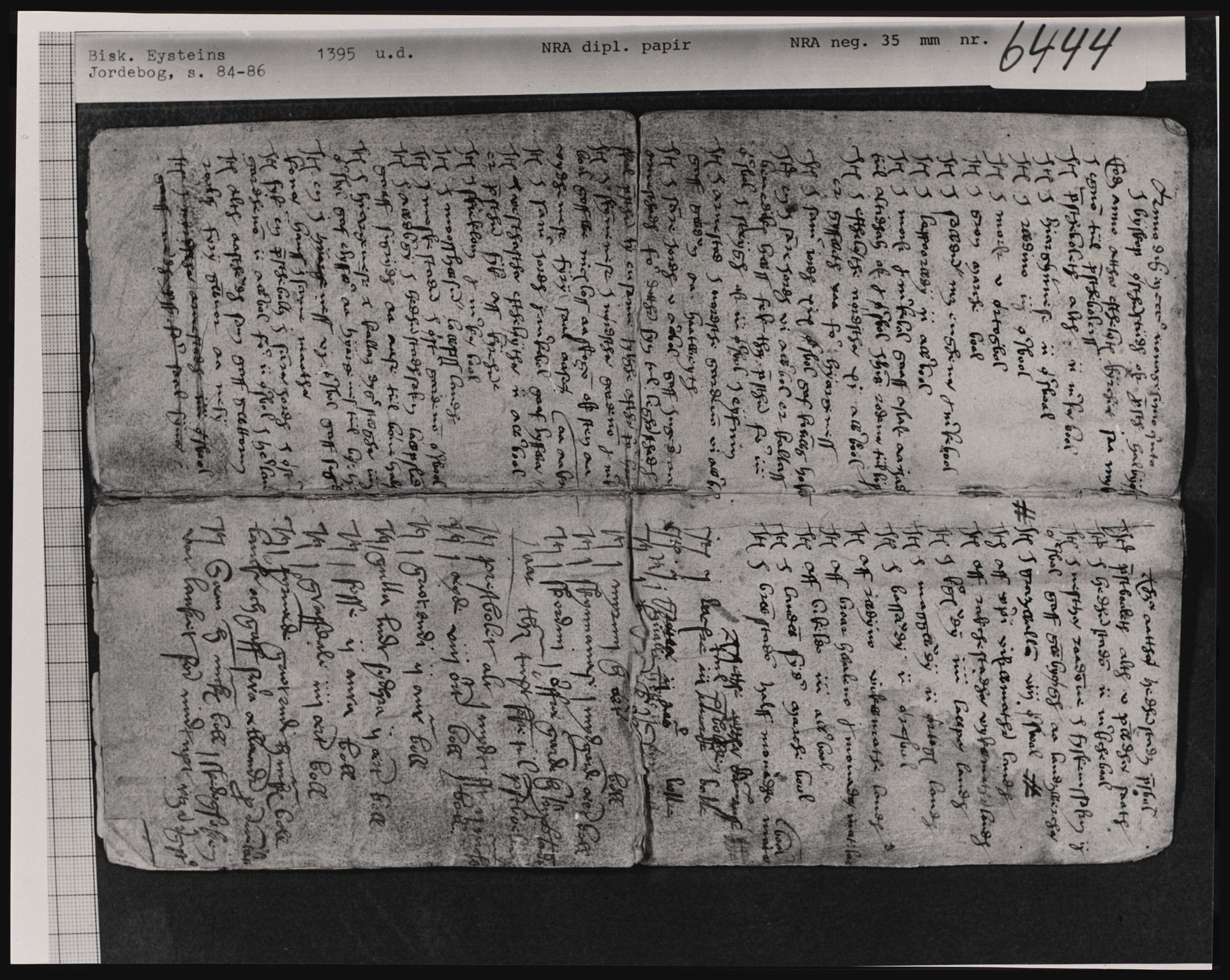 Riksarkivets diplomsamling, AV/RA-EA-5965/F02, 1395-1570, p. 1