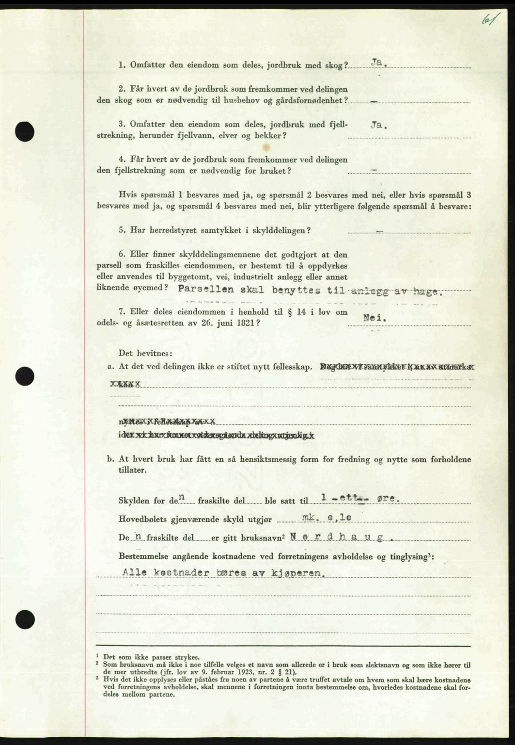 Nordmøre sorenskriveri, AV/SAT-A-4132/1/2/2Ca: Mortgage book no. A116, 1950-1950, Diary no: : 2614/1950