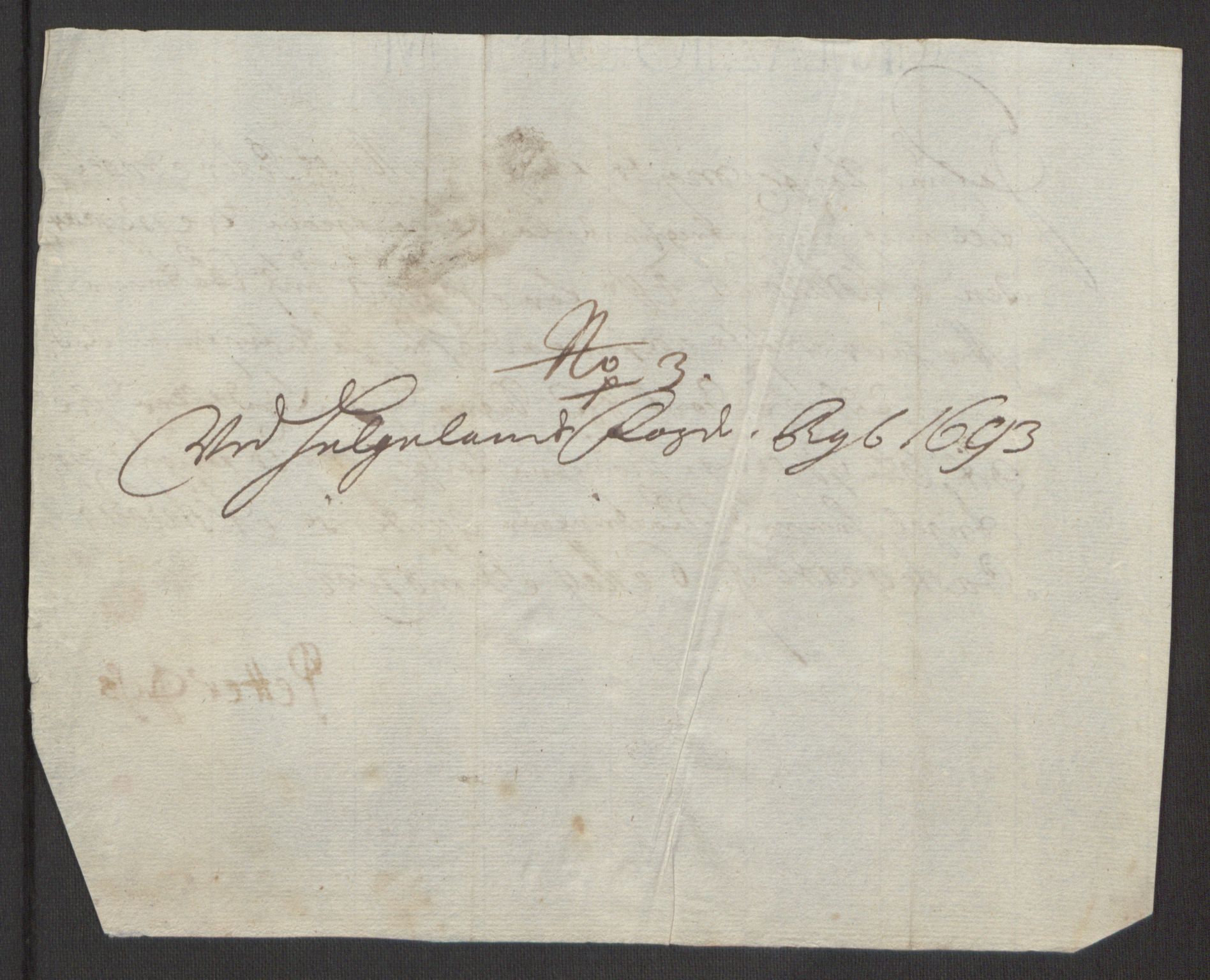 Rentekammeret inntil 1814, Reviderte regnskaper, Fogderegnskap, AV/RA-EA-4092/R65/L4505: Fogderegnskap Helgeland, 1693-1696, p. 138