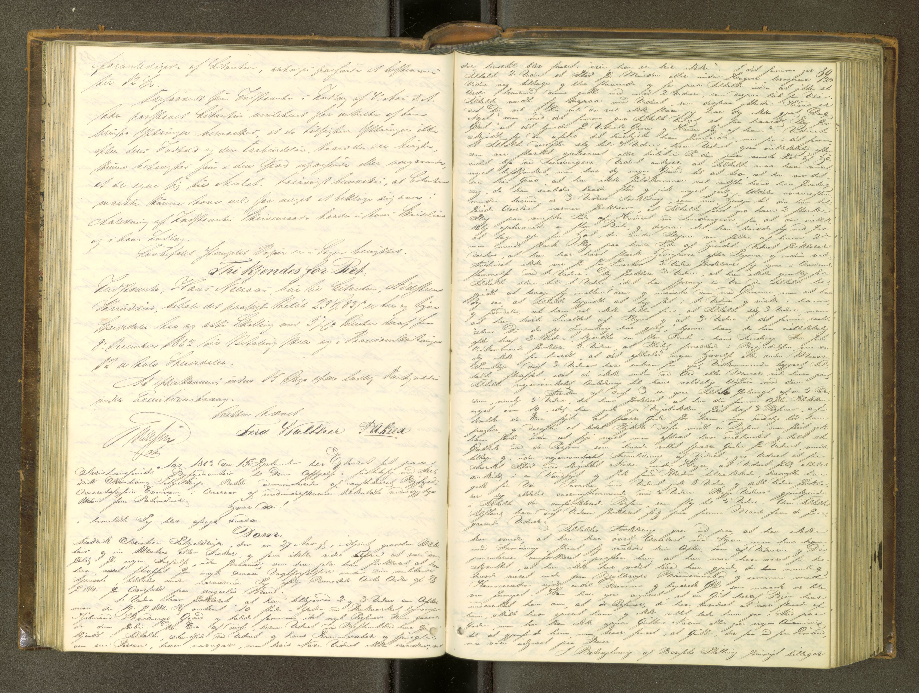 Kristiansund byfogd, AV/SAT-A-4587/A/04/L0003: Domprotokoll. Aut. 08.10.1861, 1861-1868, p. 88b-89a