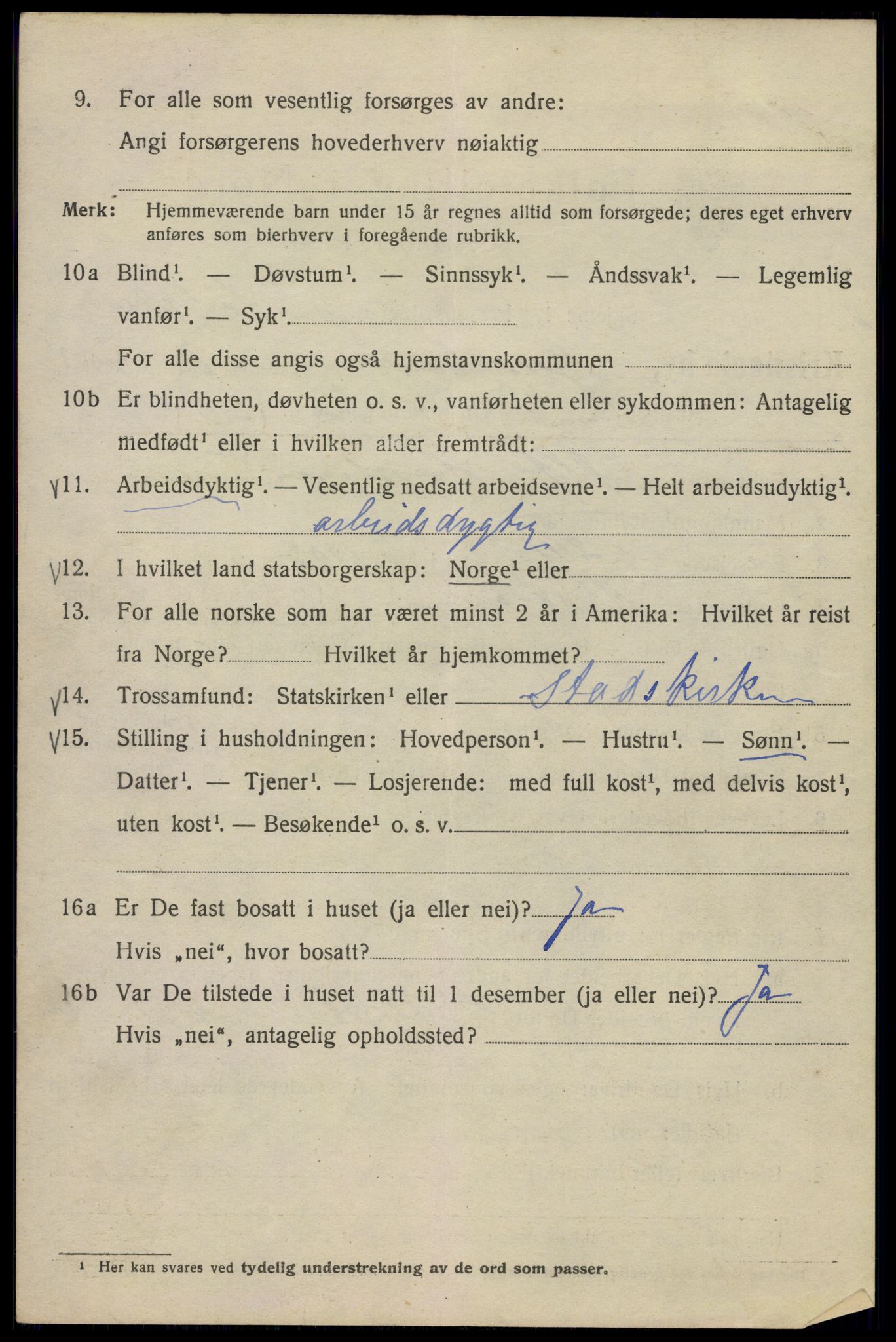 SAO, 1920 census for Kristiania, 1920, p. 340386