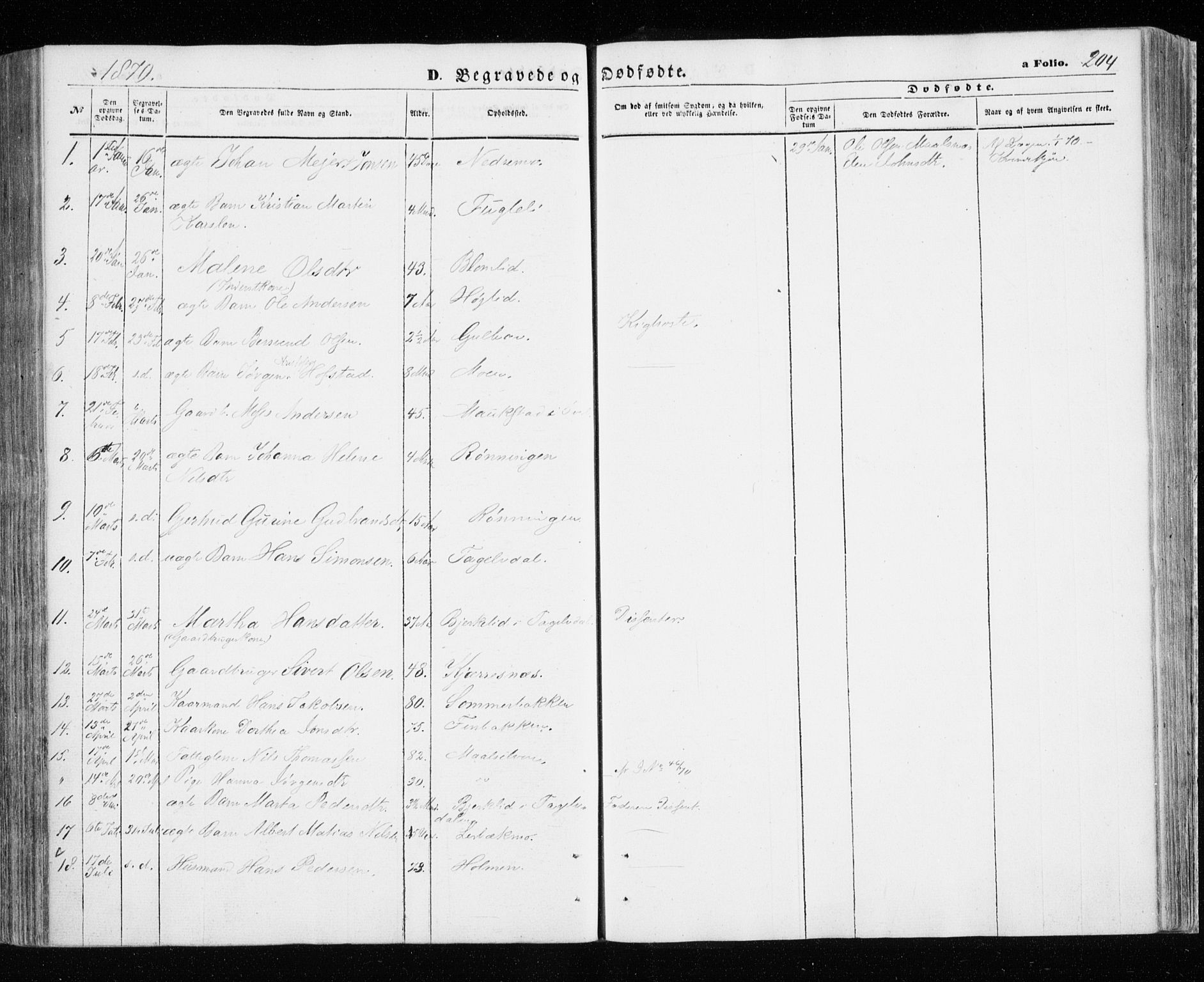 Målselv sokneprestembete, SATØ/S-1311/G/Ga/Gaa/L0004kirke: Parish register (official) no. 4, 1863-1872, p. 204