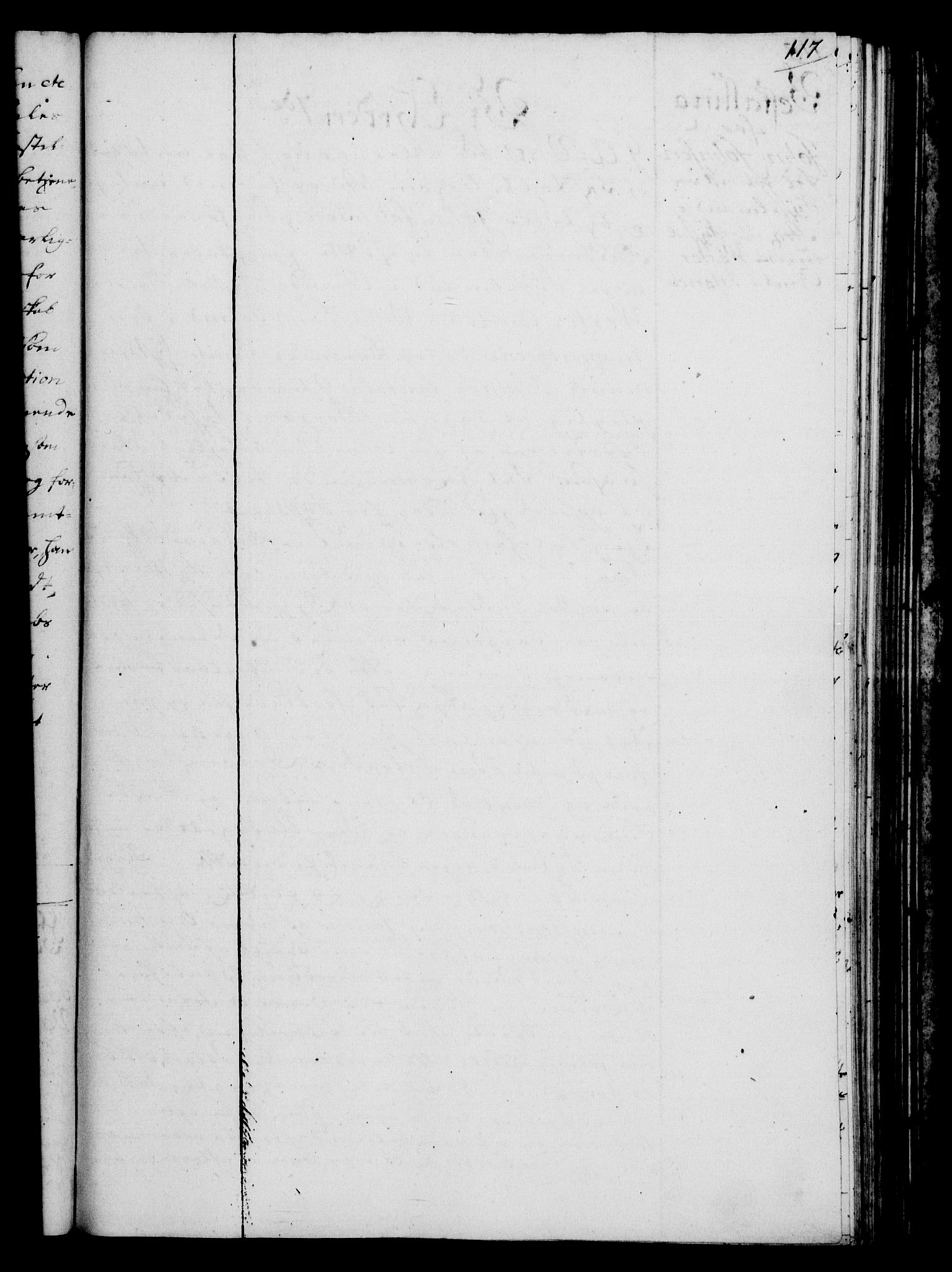Rentekammeret, Kammerkanselliet, RA/EA-3111/G/Gg/Gge/L0006: Norsk bestallingsprotokoll med register (merket RK 53.30), 1773-1814, p. 117