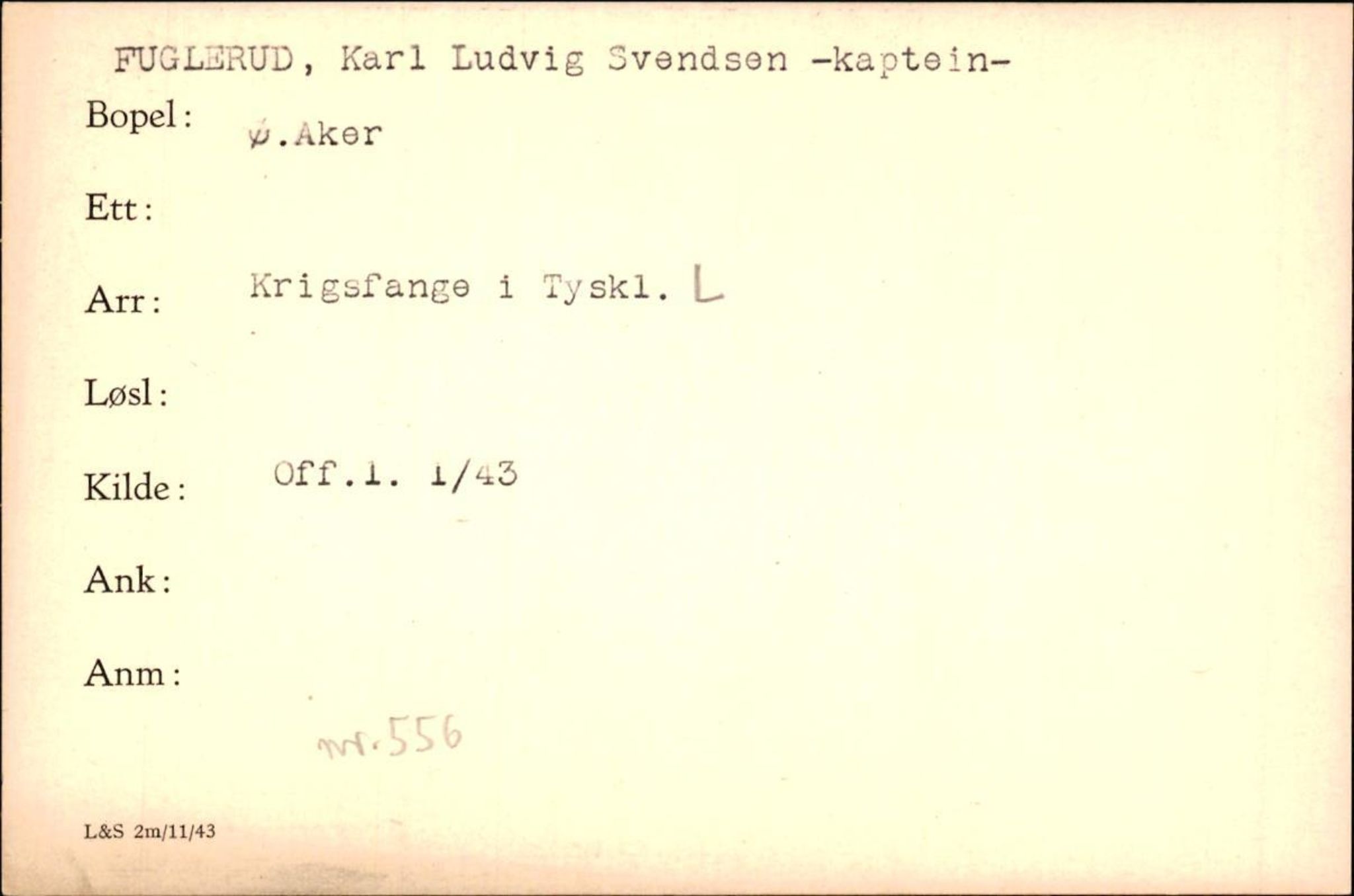 Forsvaret, Forsvarets krigshistoriske avdeling, RA/RAFA-2017/Y/Yf/L0200: II-C-11-2102  -  Norske krigsfanger i Tyskland, 1940-1945, p. 287