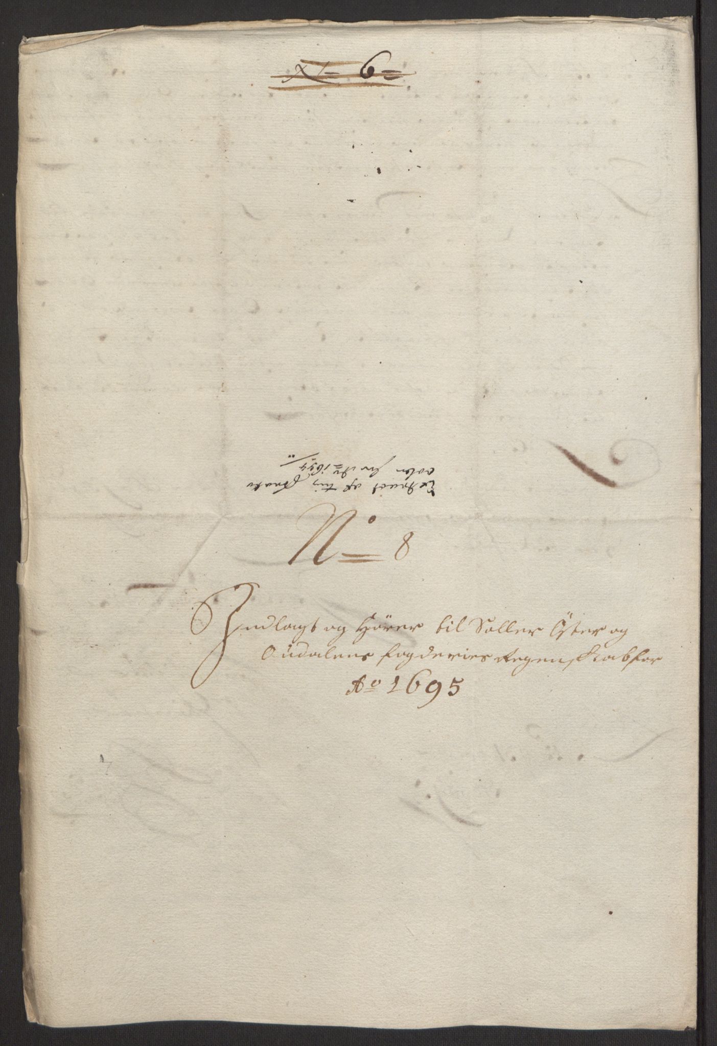 Rentekammeret inntil 1814, Reviderte regnskaper, Fogderegnskap, AV/RA-EA-4092/R13/L0833: Fogderegnskap Solør, Odal og Østerdal, 1695, p. 74