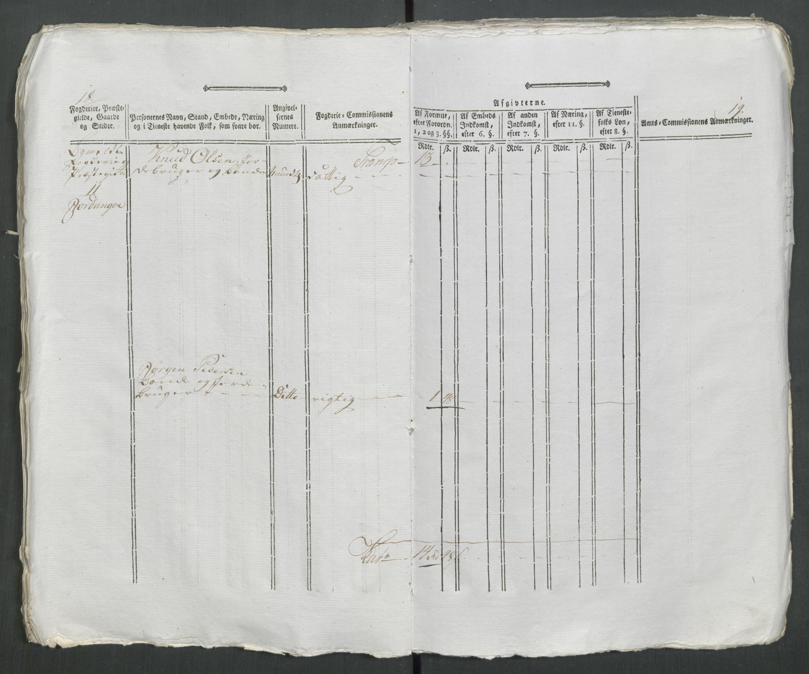 Rentekammeret inntil 1814, Reviderte regnskaper, Mindre regnskaper, AV/RA-EA-4068/Rf/Rfe/L0058: Ytre og Indre Sogn fogderi, 1789, p. 233