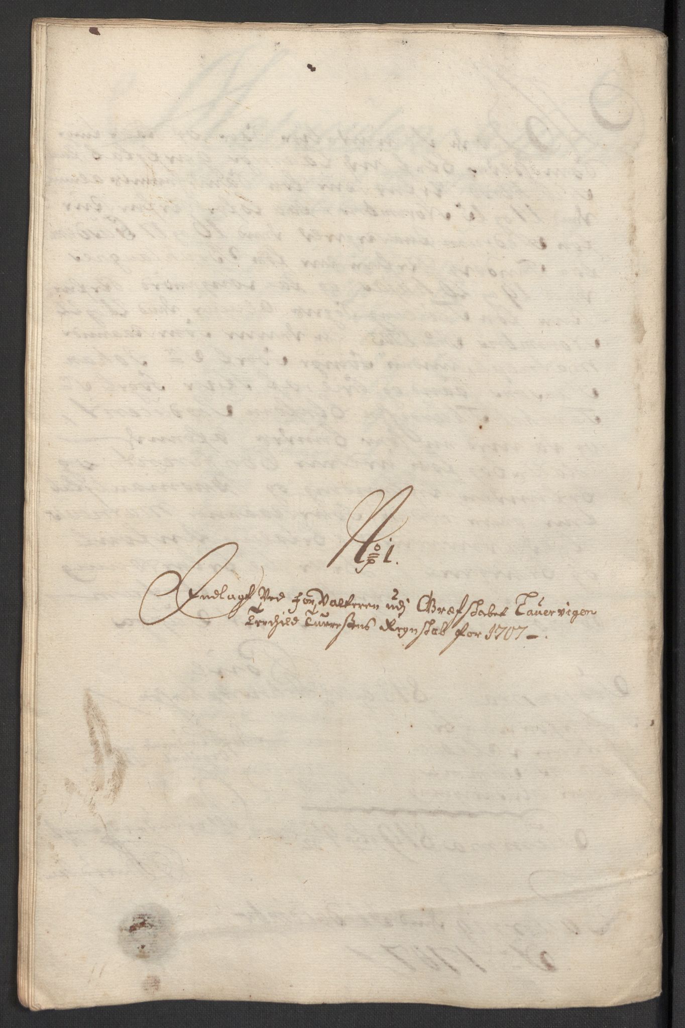 Rentekammeret inntil 1814, Reviderte regnskaper, Fogderegnskap, AV/RA-EA-4092/R33/L1980: Fogderegnskap Larvik grevskap, 1707-1708, p. 36