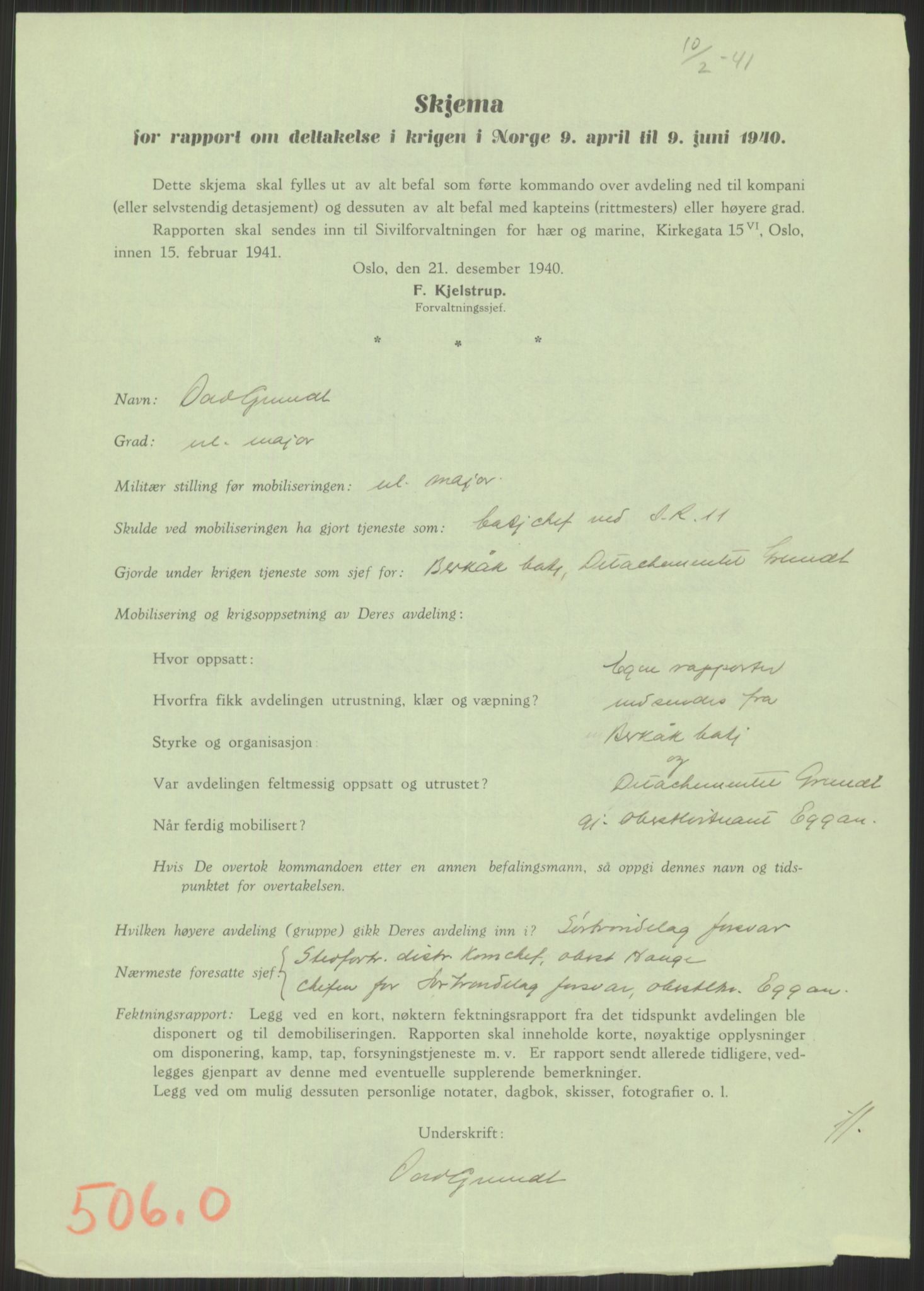 Forsvaret, Forsvarets krigshistoriske avdeling, AV/RA-RAFA-2017/Y/Yb/L0111: II-C-11-504-506  -  5. Divisjon., 1940-1948, p. 1686