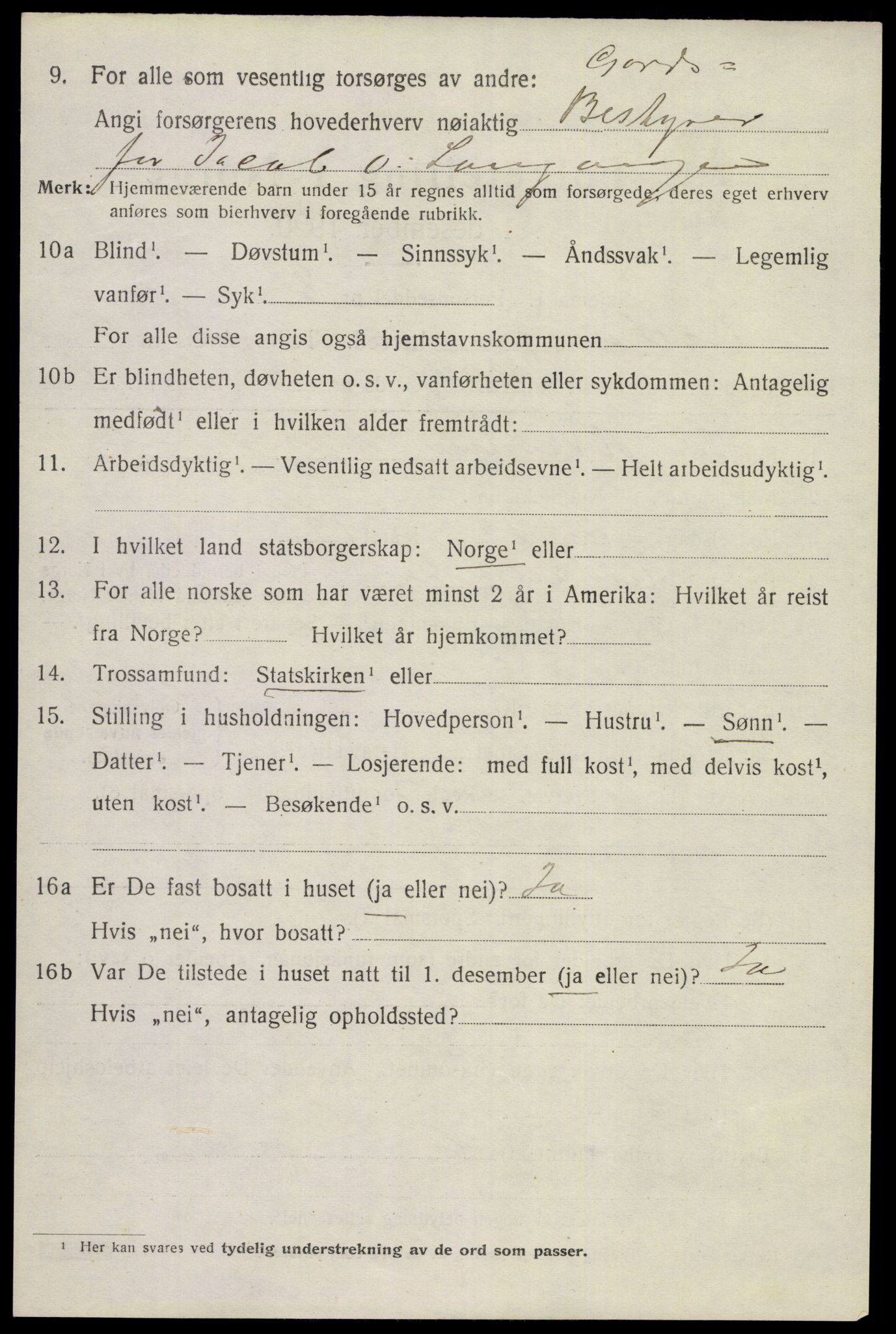 SAKO, 1920 census for Eidanger, 1920, p. 4115