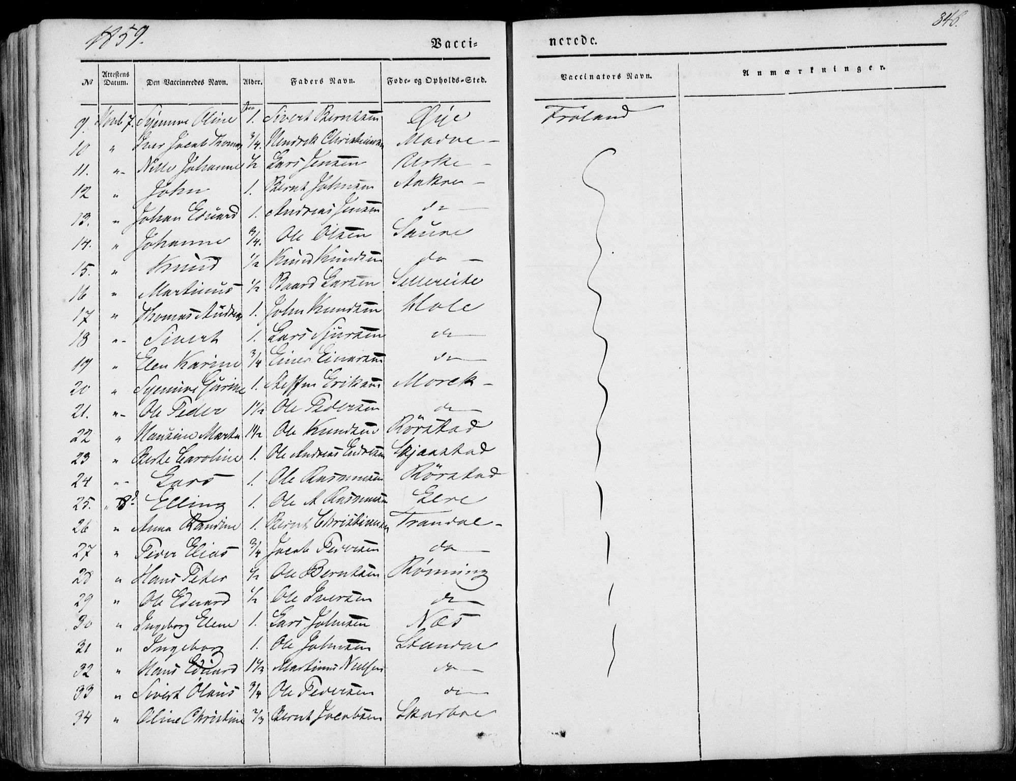 Ministerialprotokoller, klokkerbøker og fødselsregistre - Møre og Romsdal, AV/SAT-A-1454/515/L0209: Parish register (official) no. 515A05, 1847-1868, p. 346