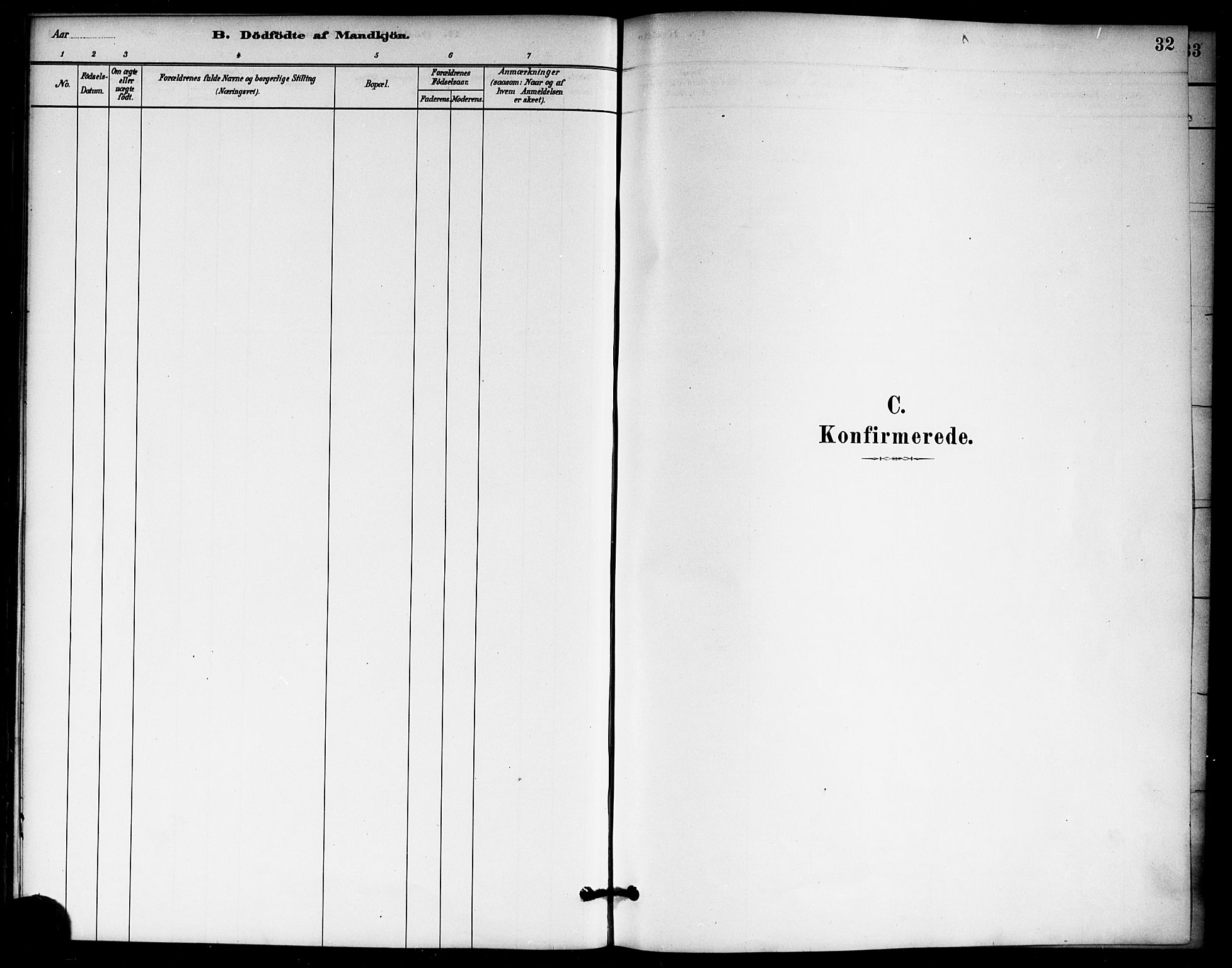 Nannestad prestekontor Kirkebøker, SAO/A-10414a/F/Fb/L0001: Parish register (official) no. II 1, 1881-1890, p. 32