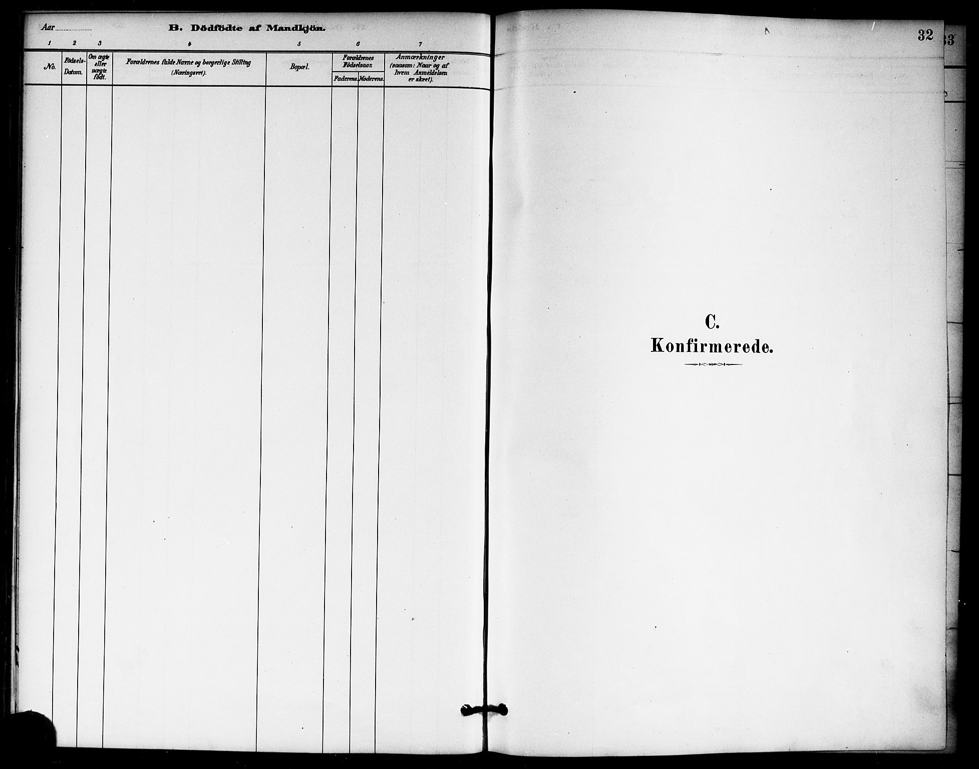 Nannestad prestekontor Kirkebøker, AV/SAO-A-10414a/F/Fb/L0001: Parish register (official) no. II 1, 1881-1890, p. 32