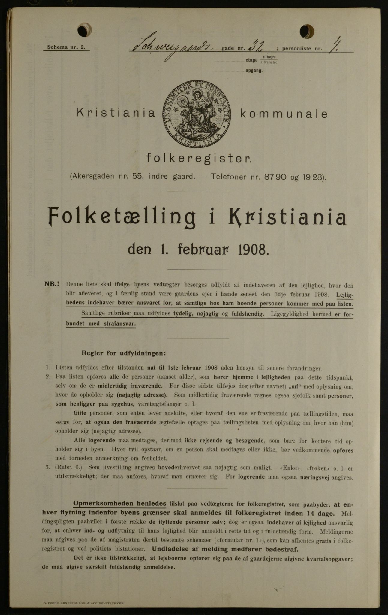 OBA, Municipal Census 1908 for Kristiania, 1908, p. 81795