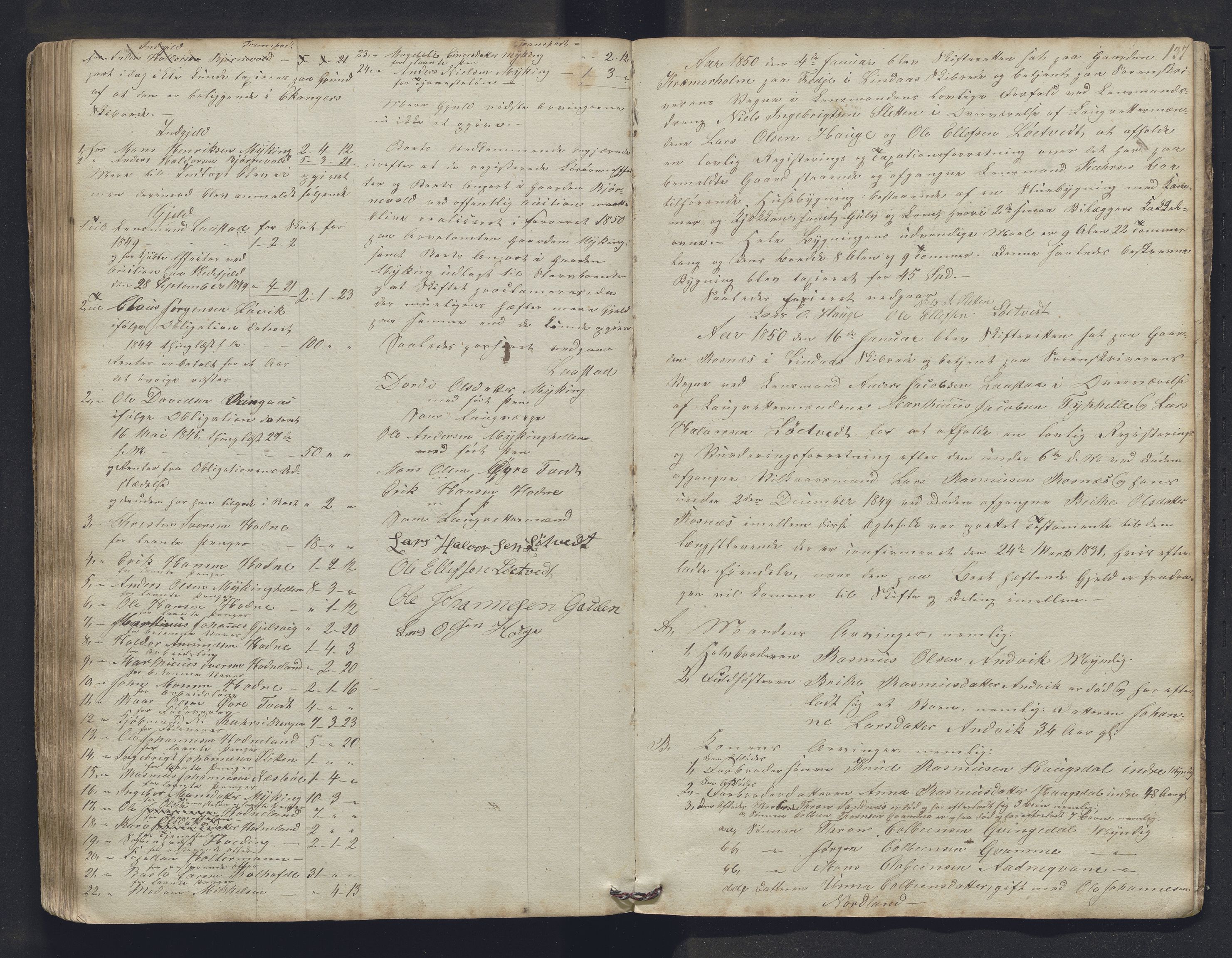 Nordhordland sorenskrivar, SAB/A-2901/1/H/Hb/L0015: Registreringsprotokollar, 1846-1850, p. 137