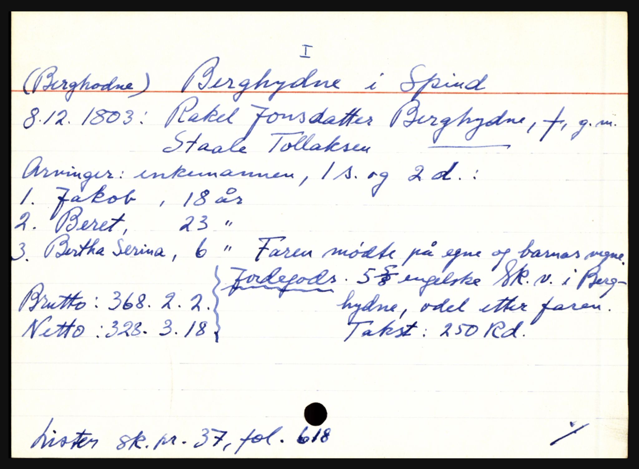 Lister sorenskriveri, AV/SAK-1221-0003/H, p. 1327