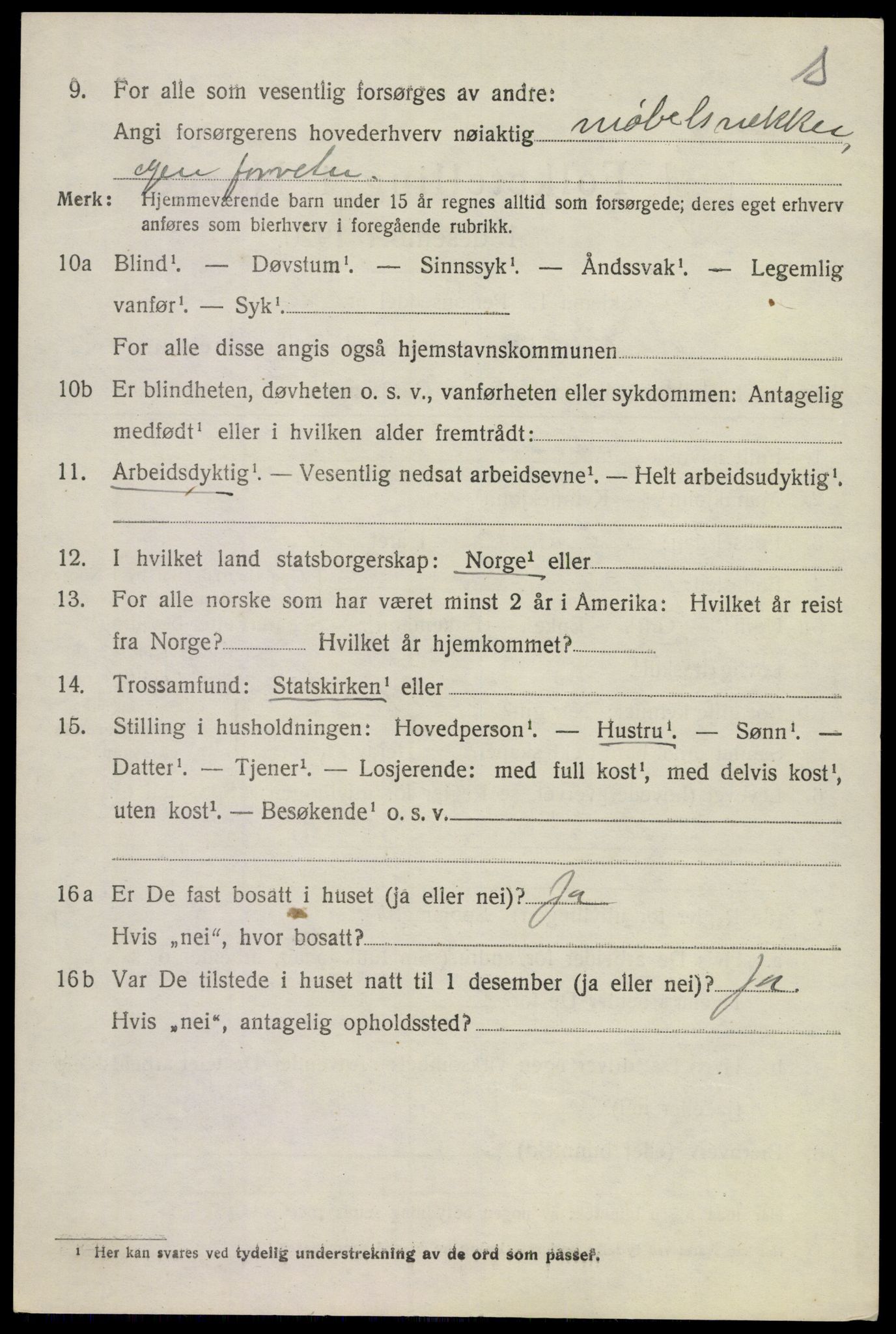 SAKO, 1920 census for Nøtterøy, 1920, p. 6284