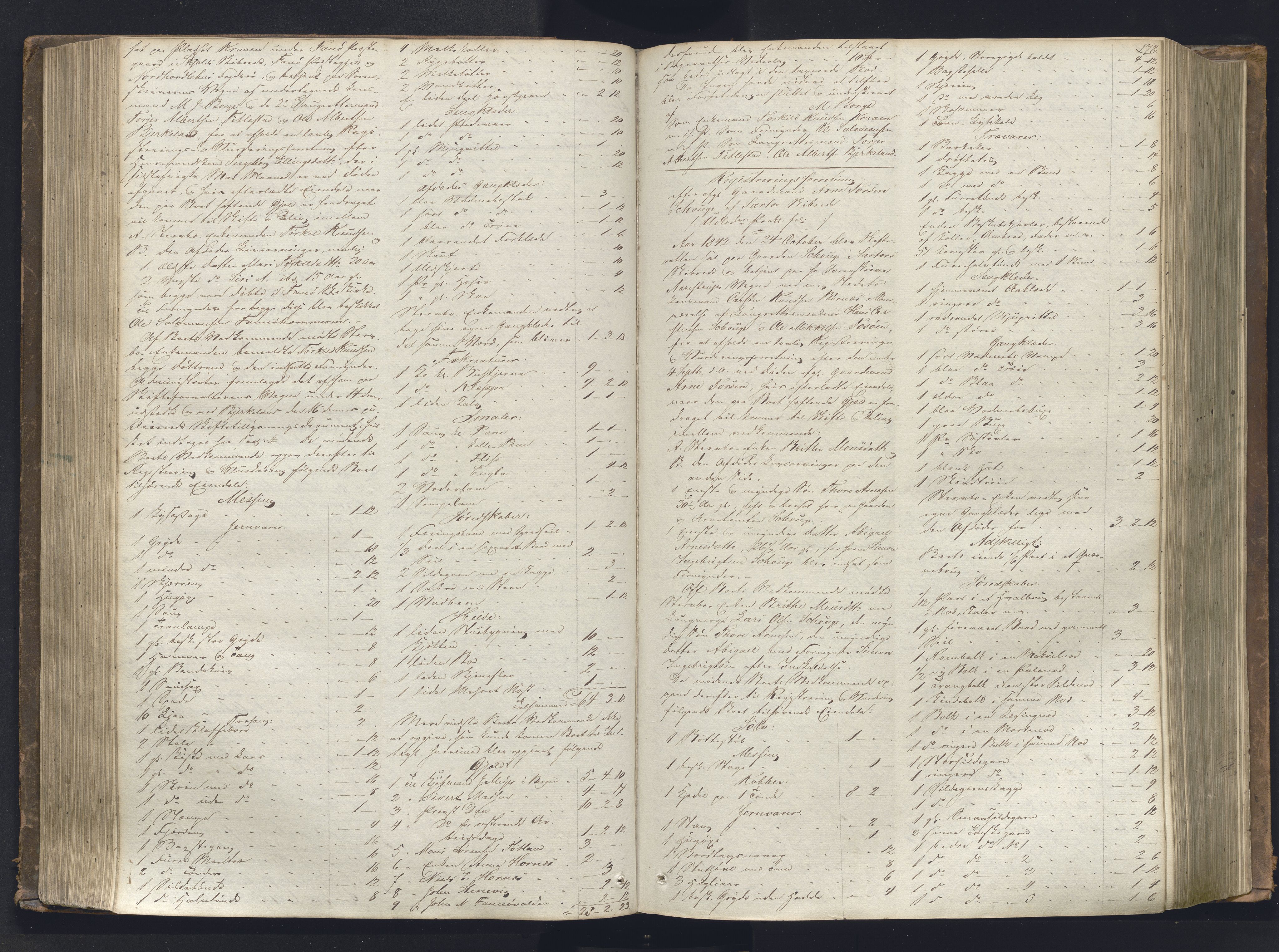 Nordhordland sorenskrivar, AV/SAB-A-2901/1/H/Hb/L0001: Registreringsprotokollar, 1841-1845, p. 178